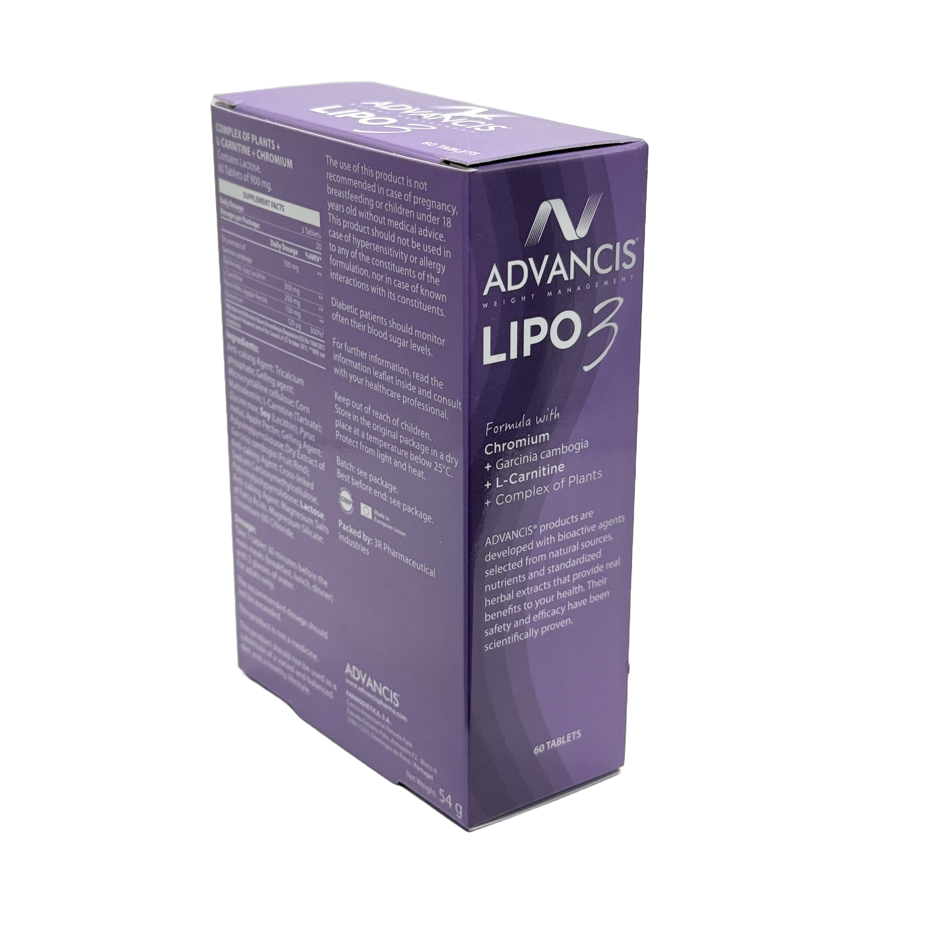 Advancis Lipo 3 60 Tablets - أدفانسيس ليبو 3 60 قرص