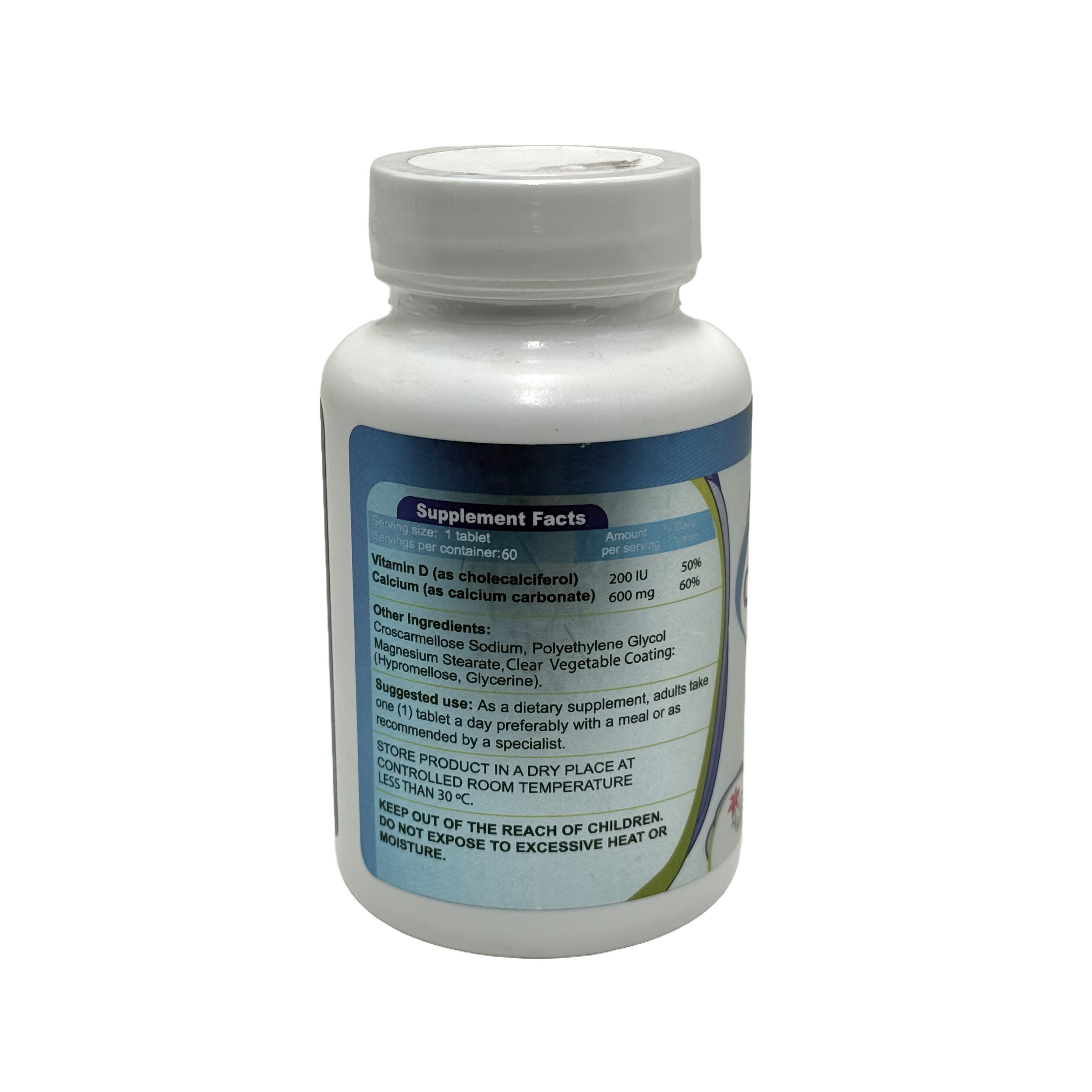 Lilium Calcium + Vitamin D3 60 Tablets - ليليوم كالسيوم + فيتامين د3 60 قرص