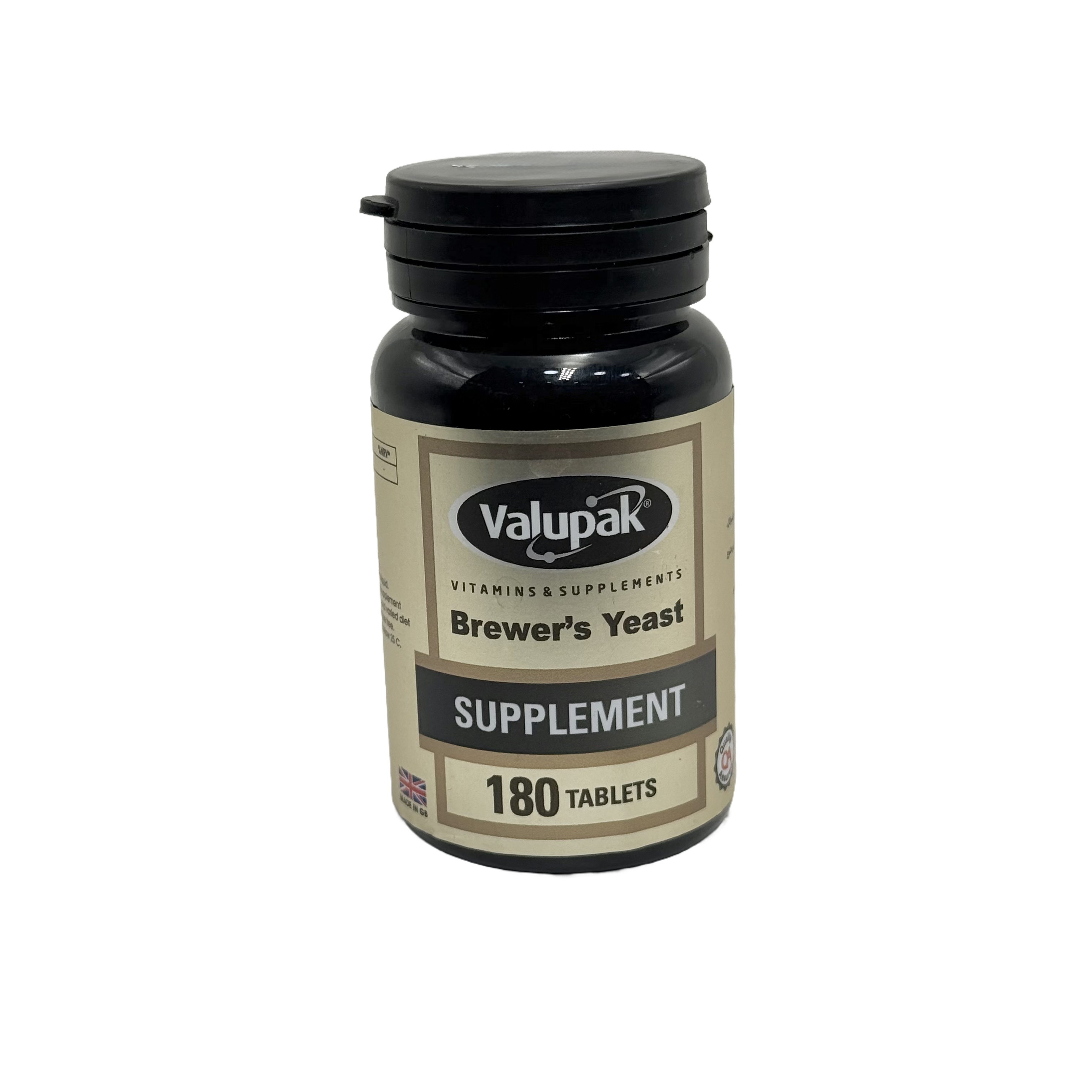 Valupak Brewers Yeast 300mg 180 Tablet فاليوباك خميرة البيرة 300 ملغ-  180 قرص