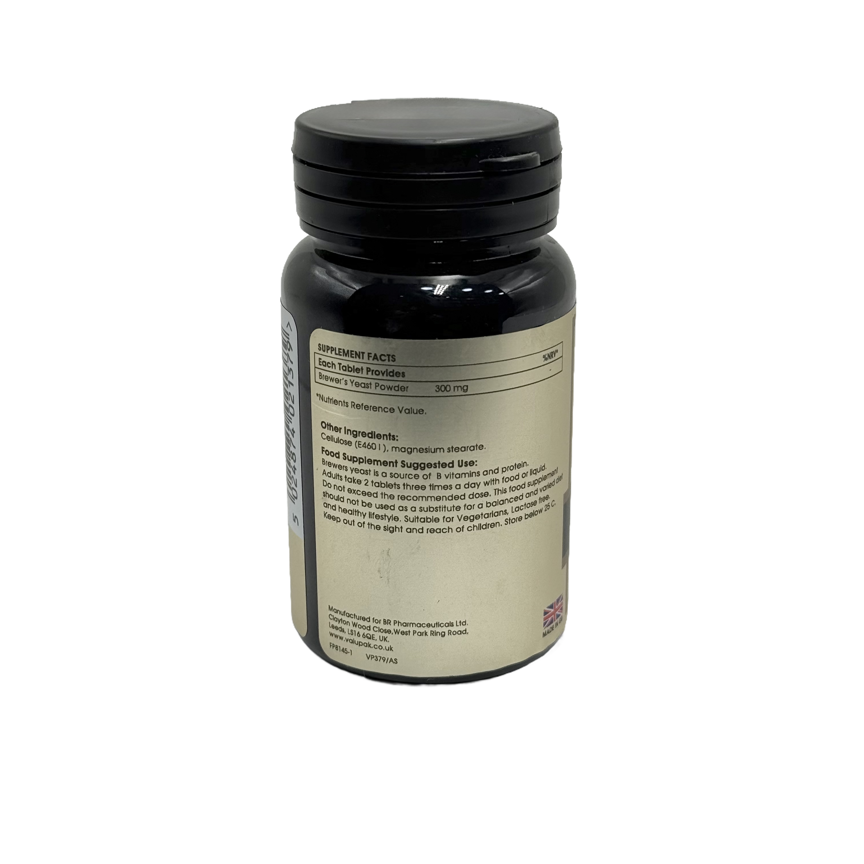 Valupak Brewers Yeast 300mg 180 Tablet فاليوباك خميرة البيرة 300 ملغ-  180 قرص