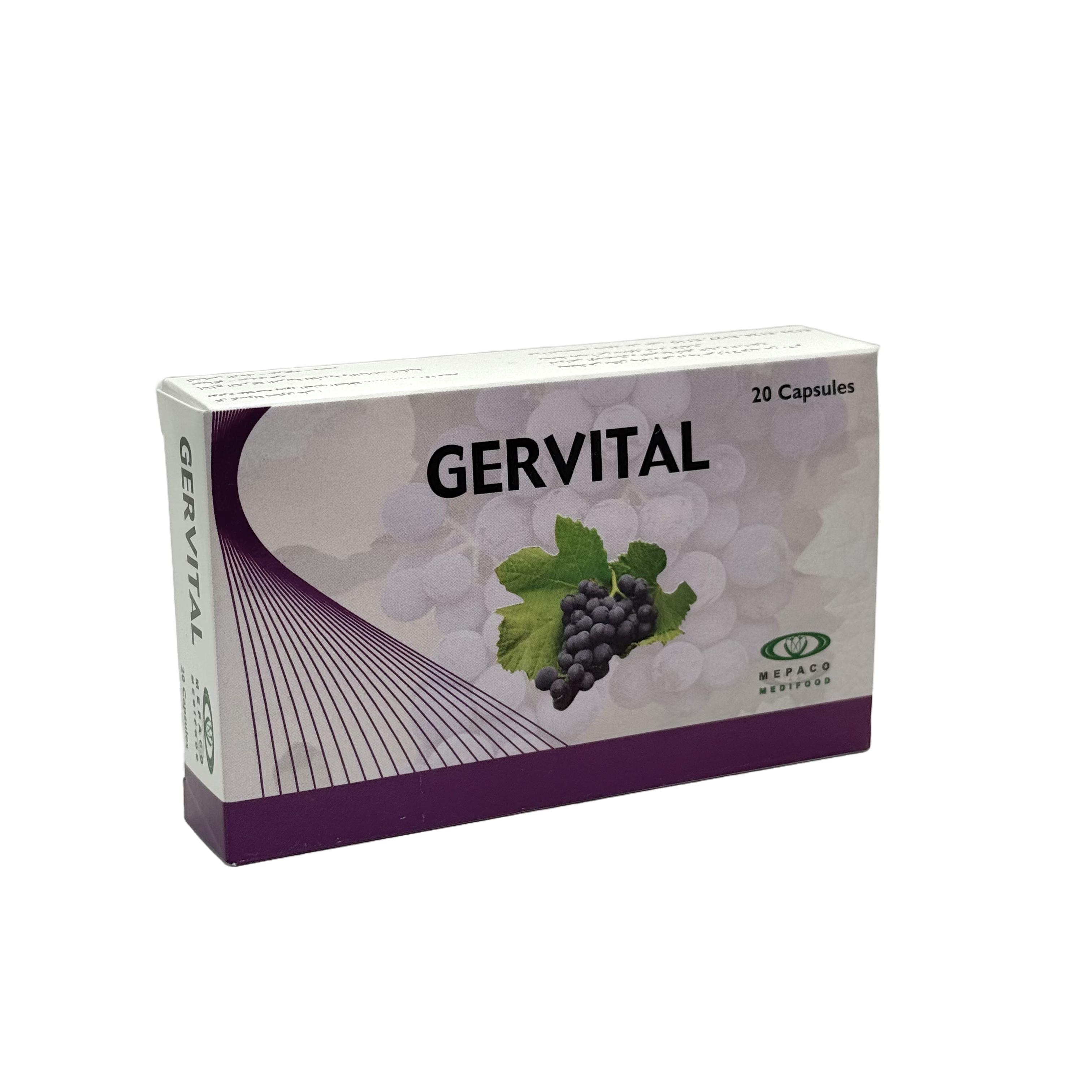 Gervital 150mg 20 Capsules - جيرفيتال 150 ملغم 20 كبسولة