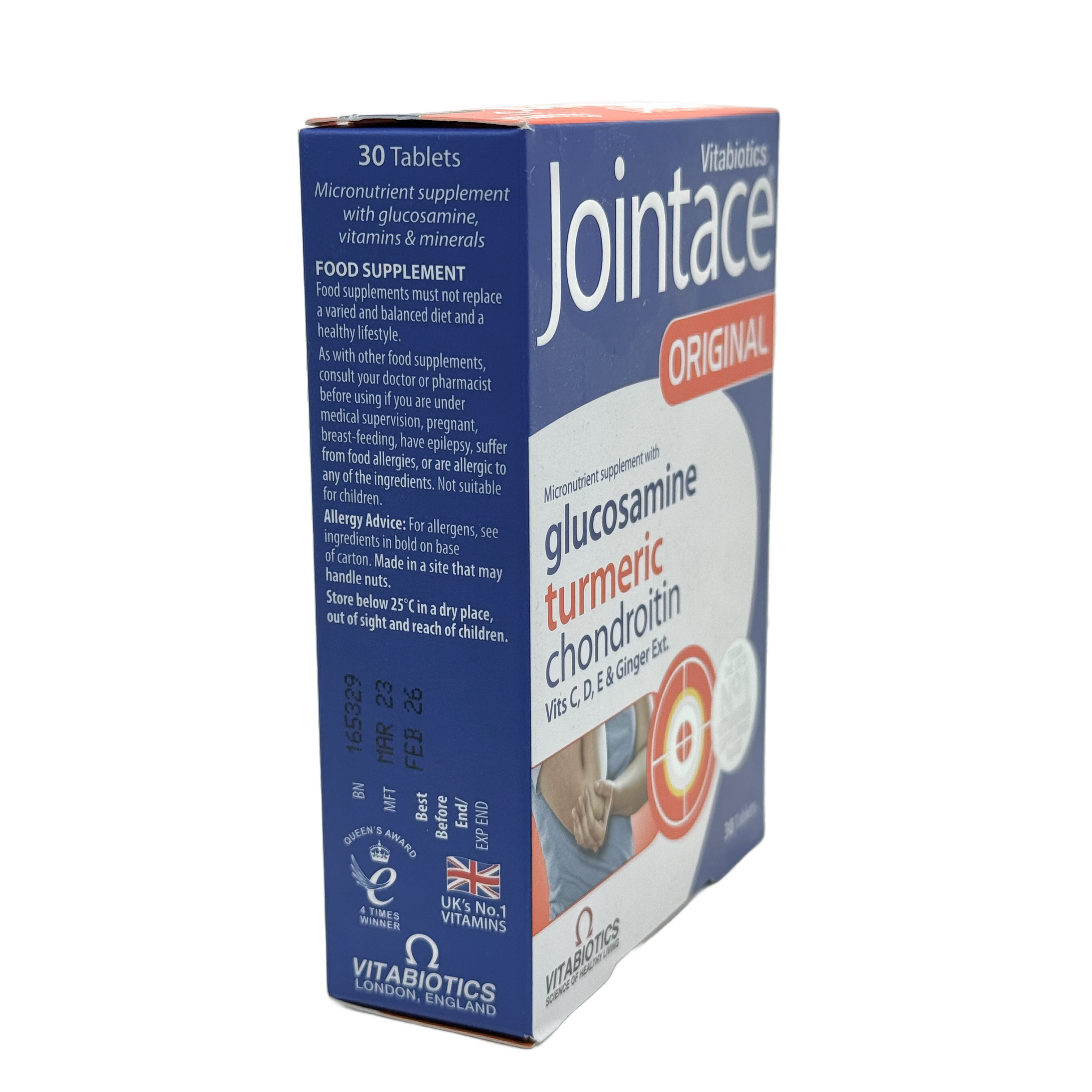 vitabiotics Jointace Original 30 tablets - جوينتيس أوريجينال 30 قرص