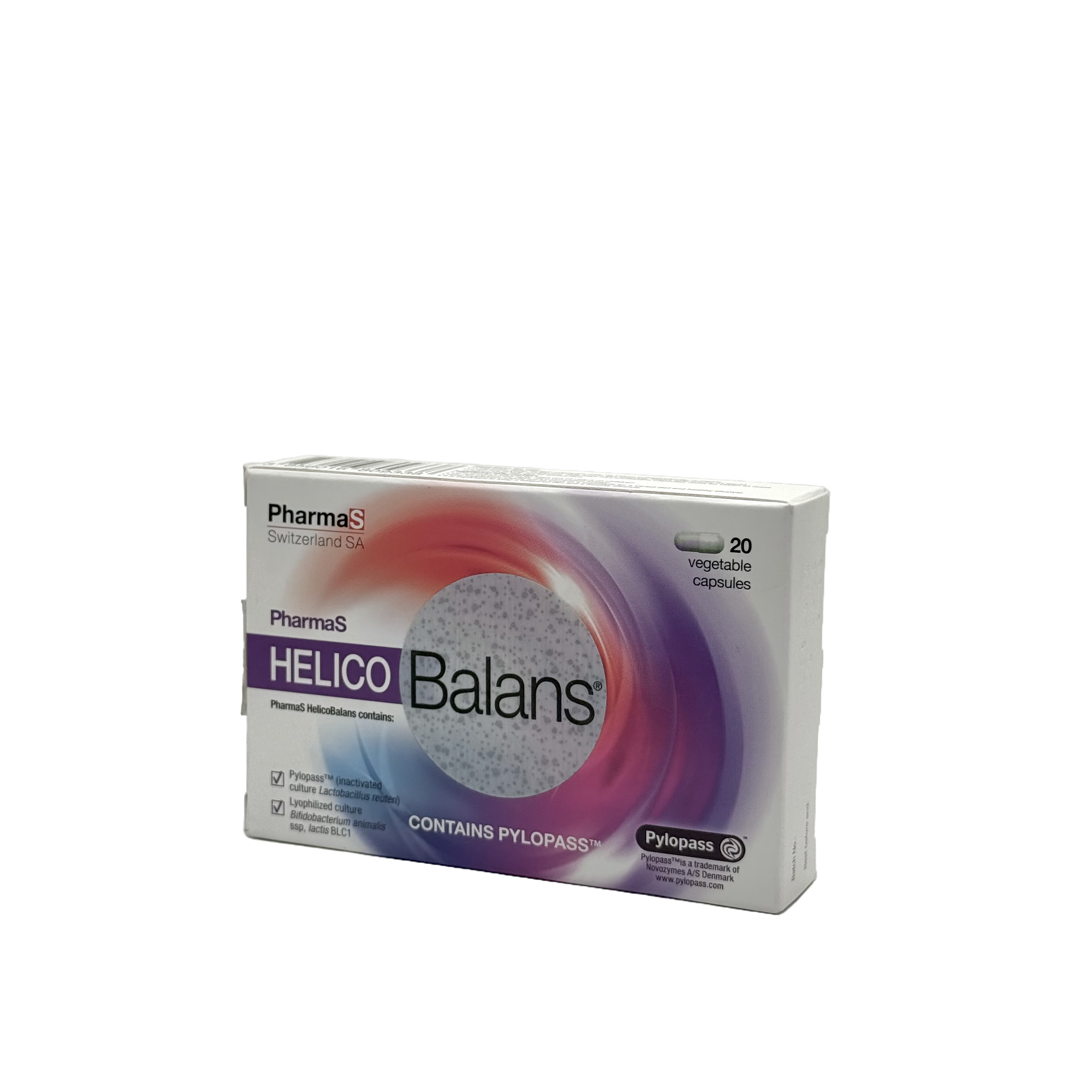 Pharmas Helico Balans 20 Capsules - فارماس هيليكو بالانس 20 كبسولة