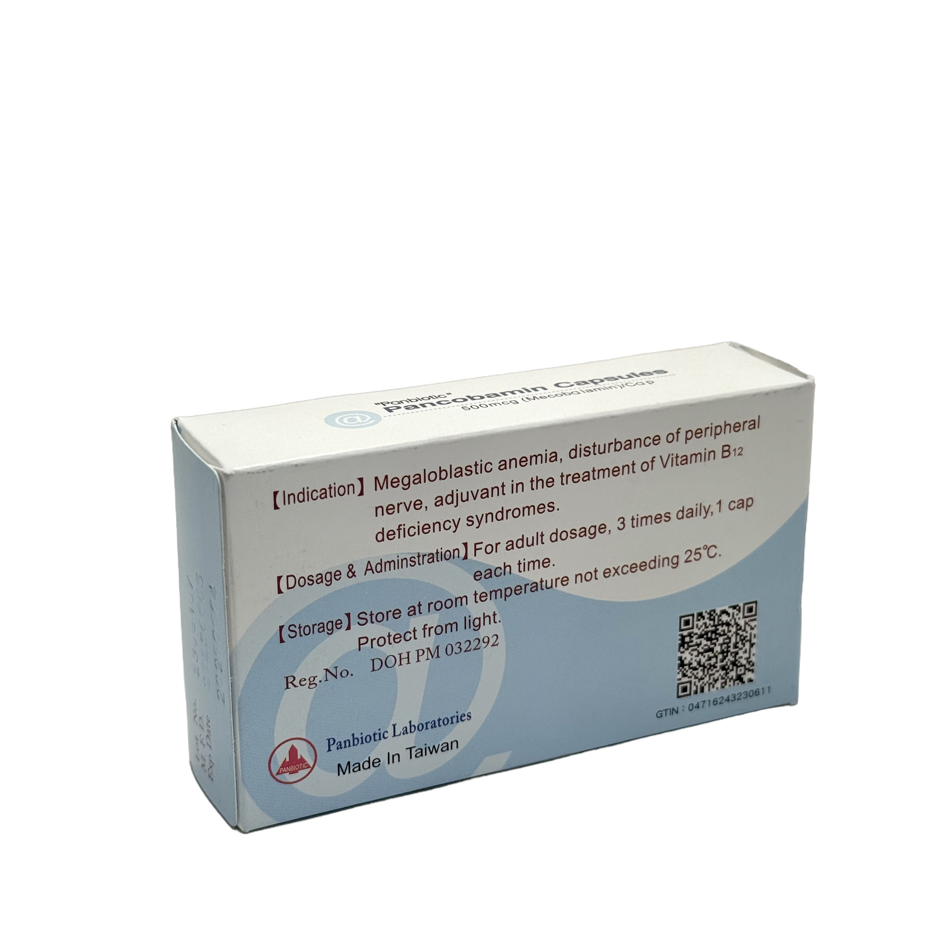Pancobamin 500Mcg 30 Cap - بانكوبامين 500 ميكروغرام 30 كبسولة