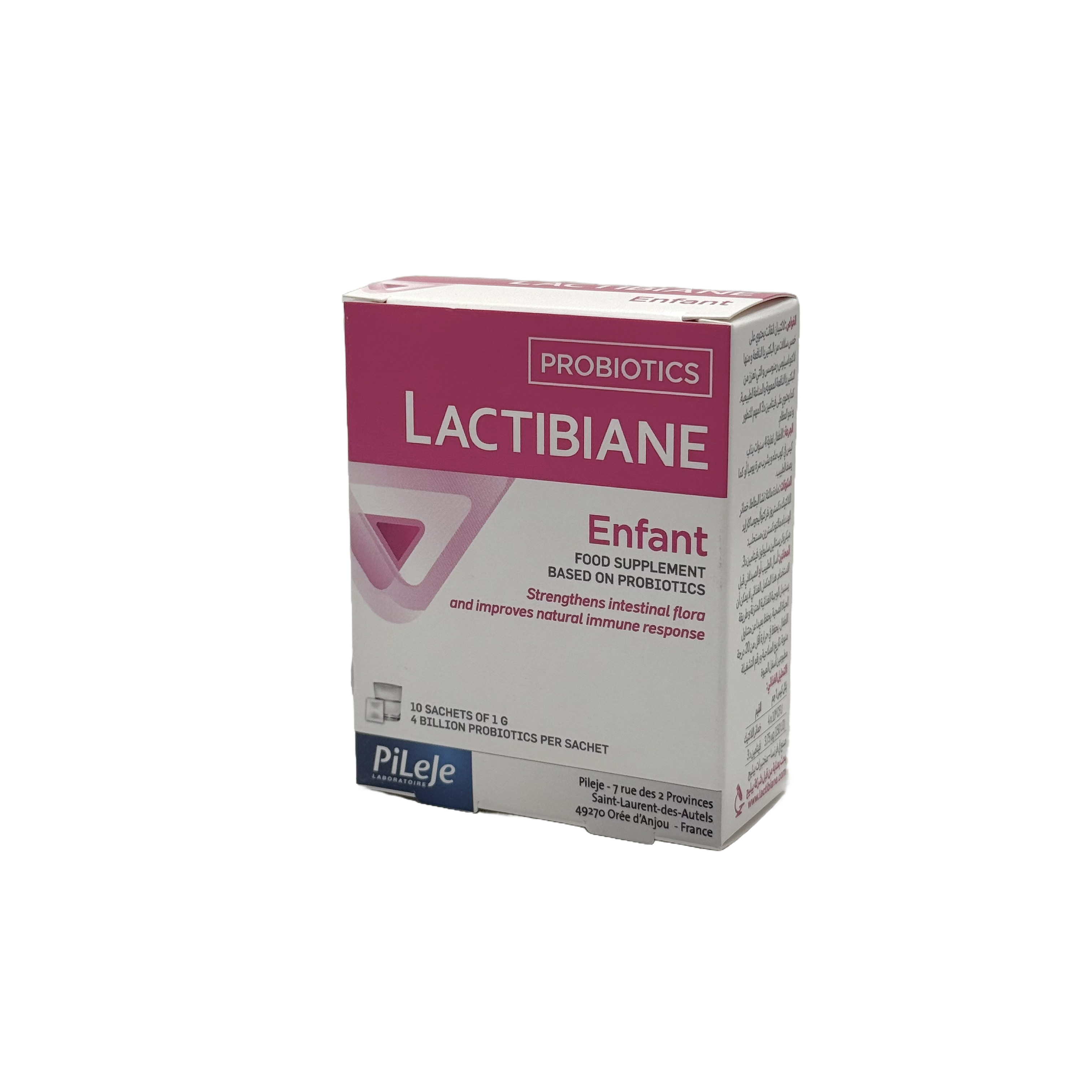 Lactibiane Réflexe Enfant 10 Sachets - لاكتبيان ريفليكس للأطفال 10 أكياس