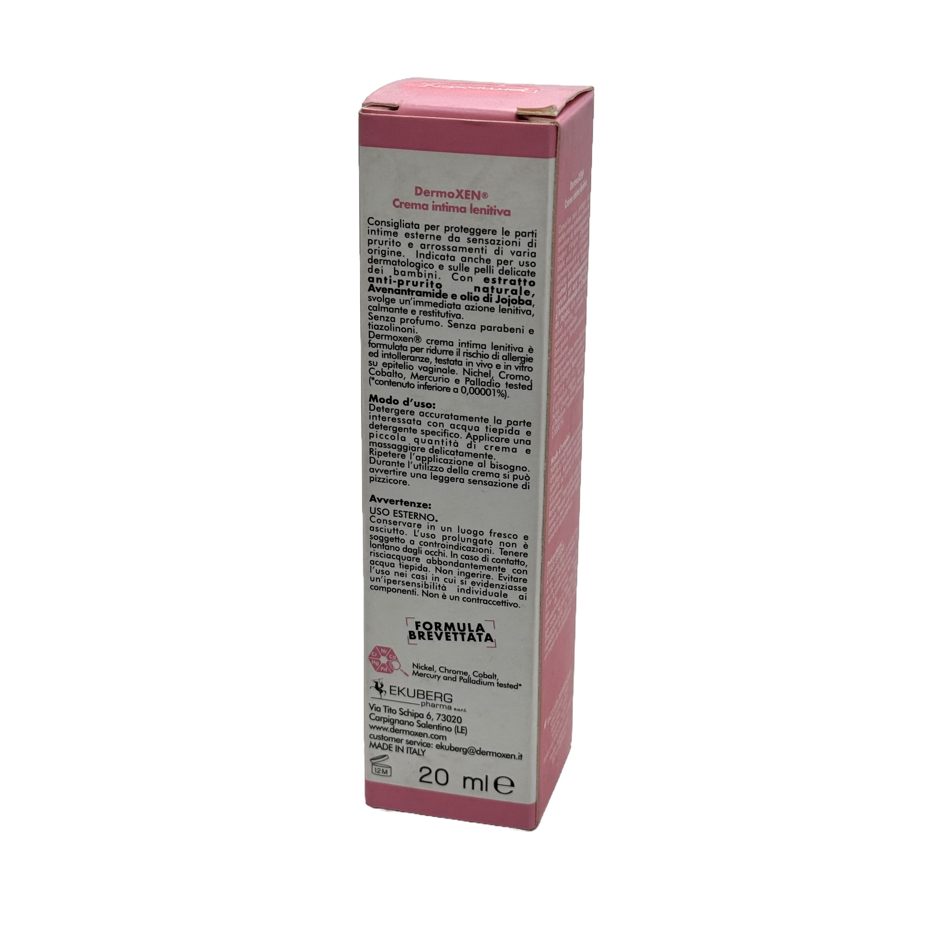Dermoxen Soothing Intimate Cream 20Ml - كريم ديرموكسين المهدئ للمناطق الحساسة 20 مل