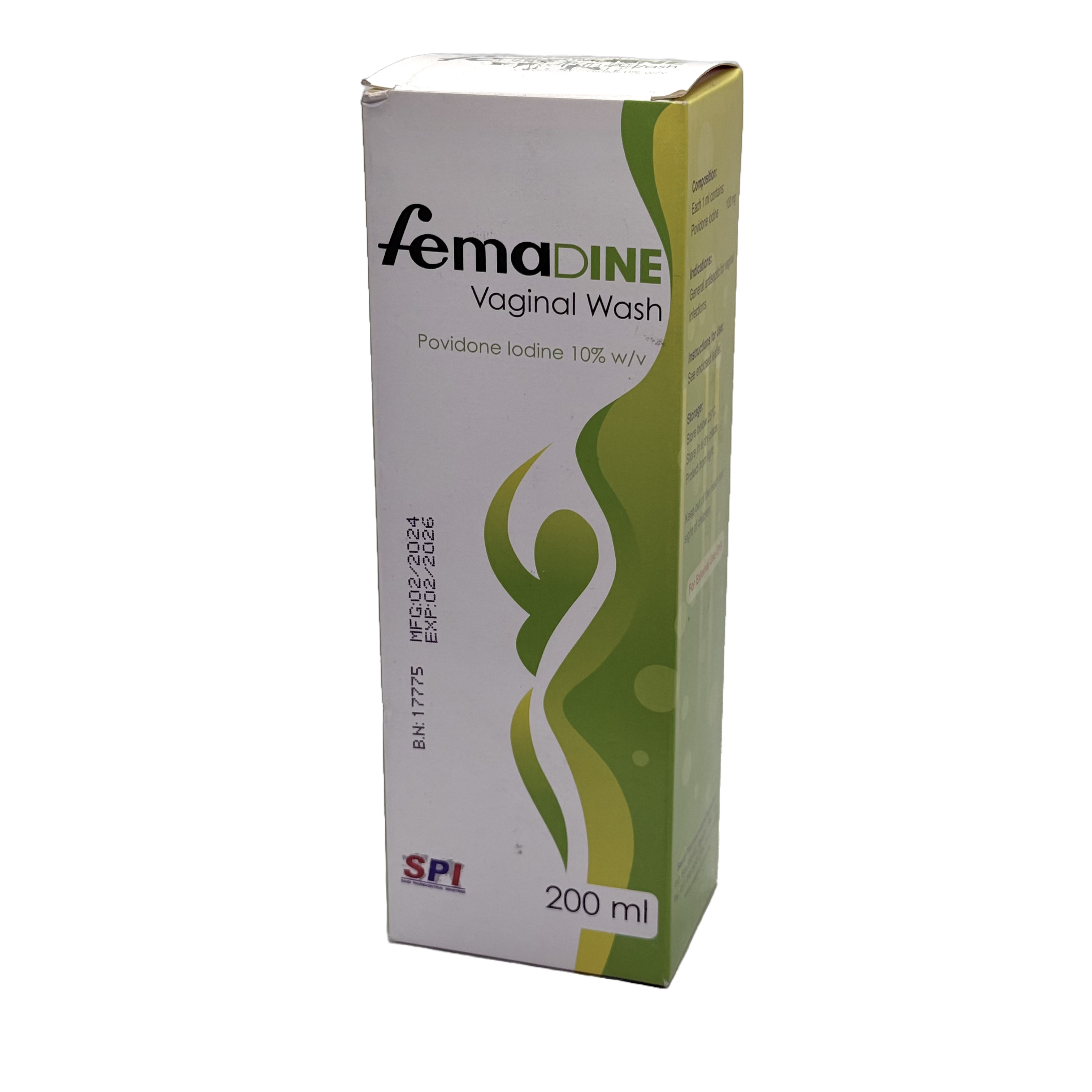 Femadine Vaginal Intimate Wash 200 Ml - غسول فيمادين المهبلي 200 مل