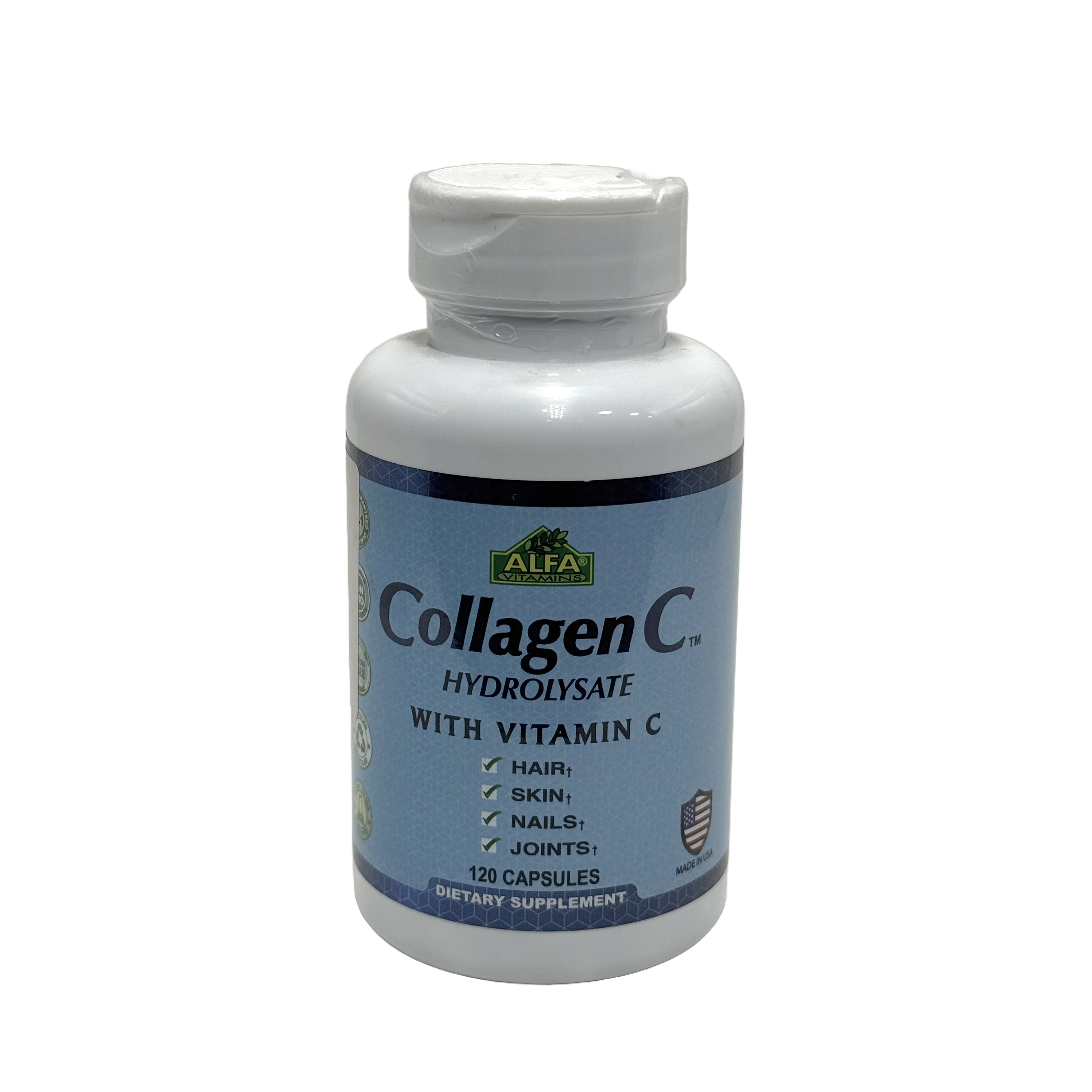 Collagen C 120 Capsules - كولاجين سي 120 كبسولة