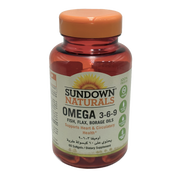 Sundown Naturals Omega 3-6-9 60 Caps - سن داون ناتشرالز أوميغا 3-6-9 60 كبسولة