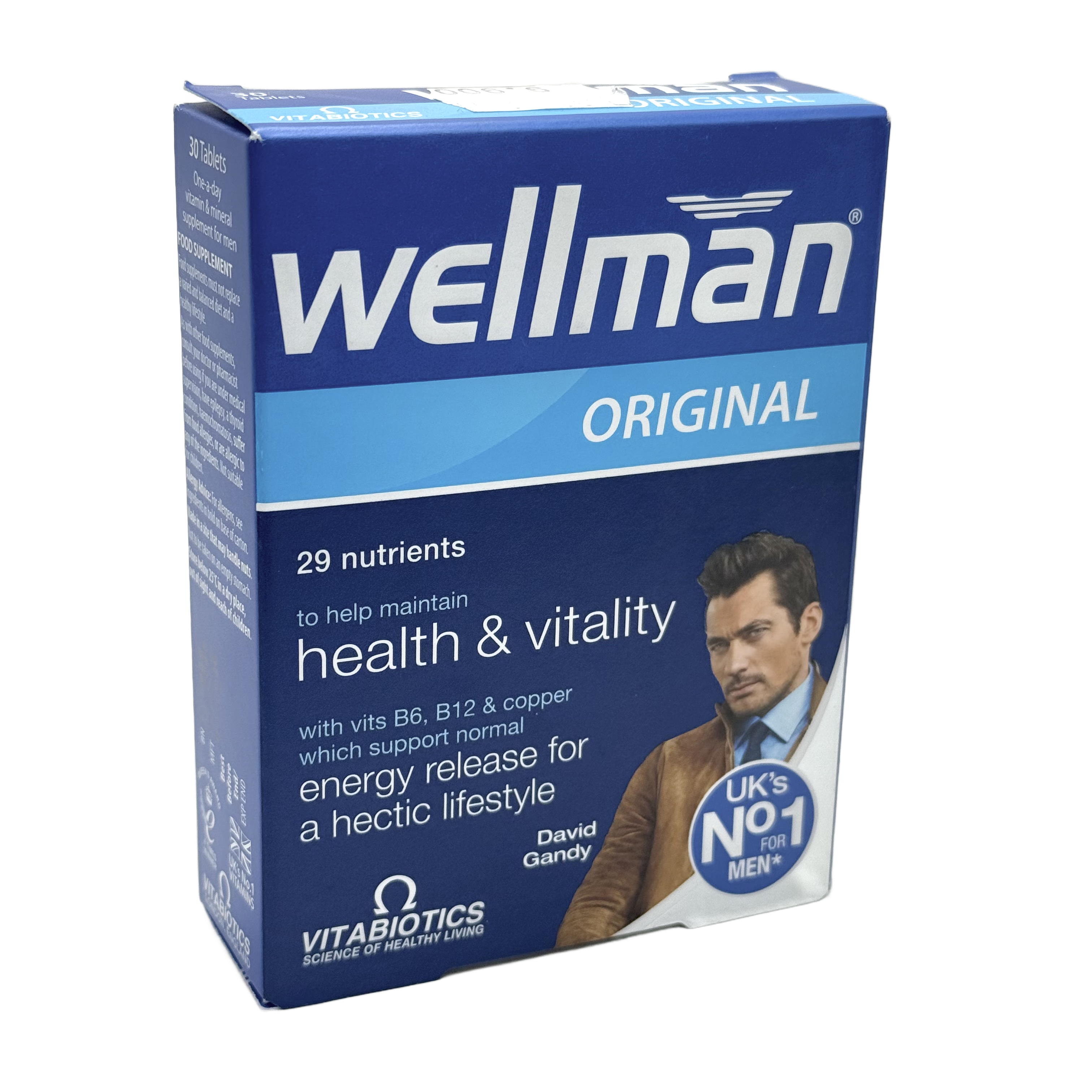 Vitabiotics Wellman Original 30 Tablets - فيتابيوتيكس ويلمان أوريجينال 30 قرص