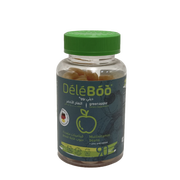 DeleBoo Multi Vitamin & Minerals Green Apple 90 Beans - ديليبرو مالتي فيتامين آند مينيرالز نكهة التفاح الأخضر 90 حبة