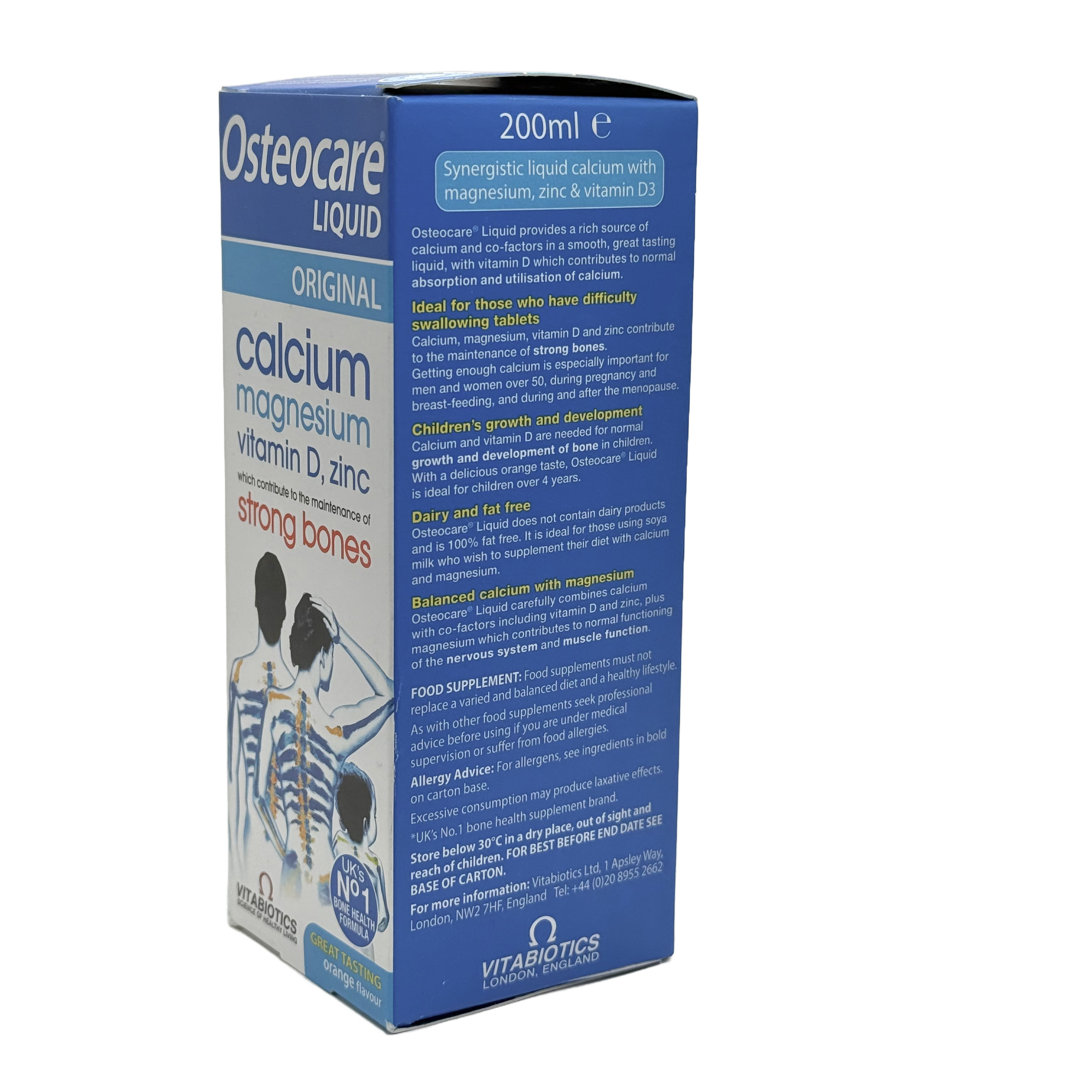 Ostoeocare Liquid 200ml فيتابيوتيكس أوستيوكير ليكويد-  200 مل