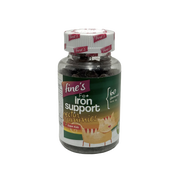 Fines Fe+ Iron Support 60 Gummies - فاينز في بلس آيرون سبورت 60 علكة