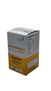 Glucomannan Plus 120 Capsules - غلوكومانان بلس 120 كبسولة