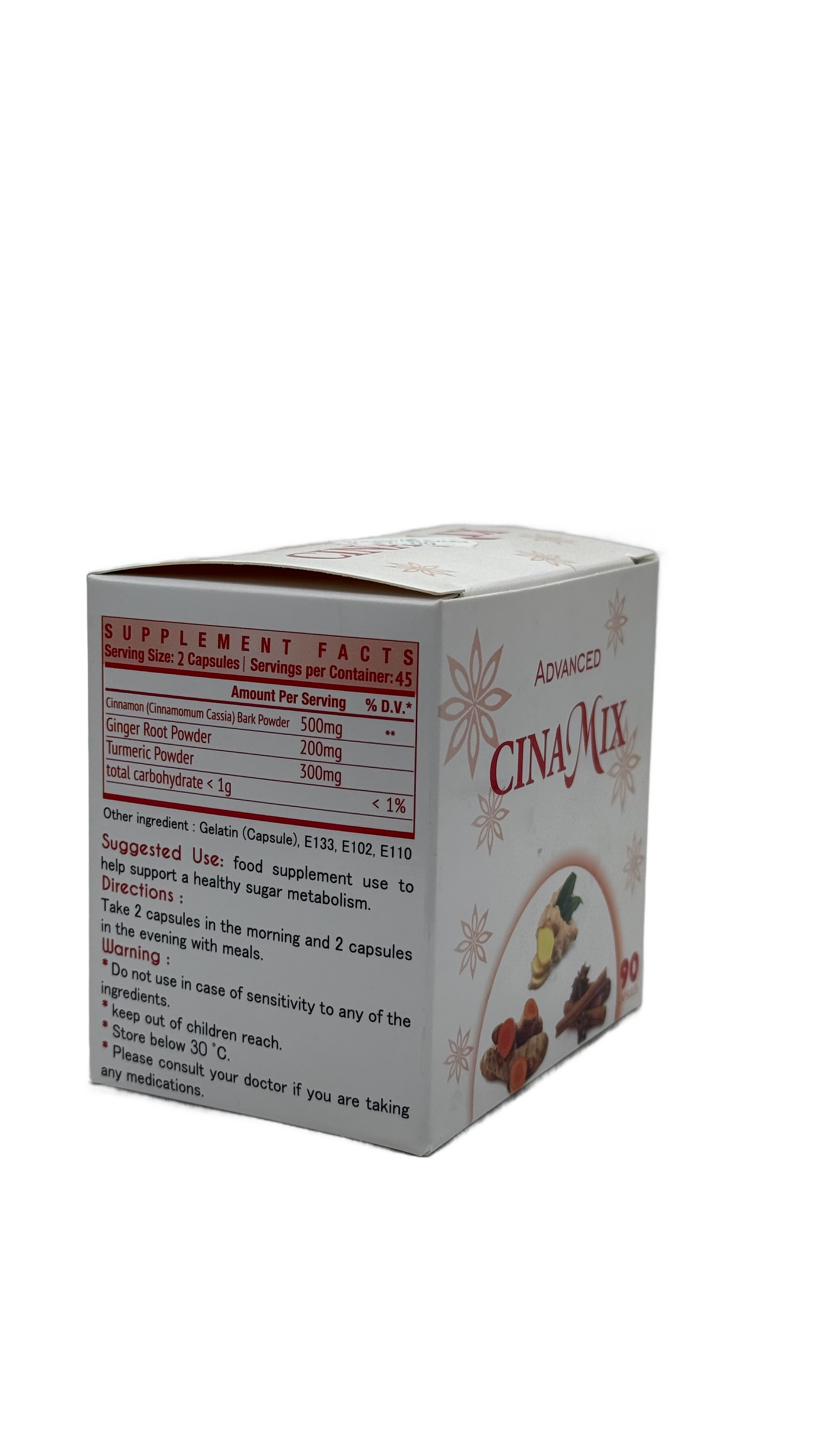 Advanced Cinamix 90 Capsules - ادفانسد سيناميكس 90 كبسولة