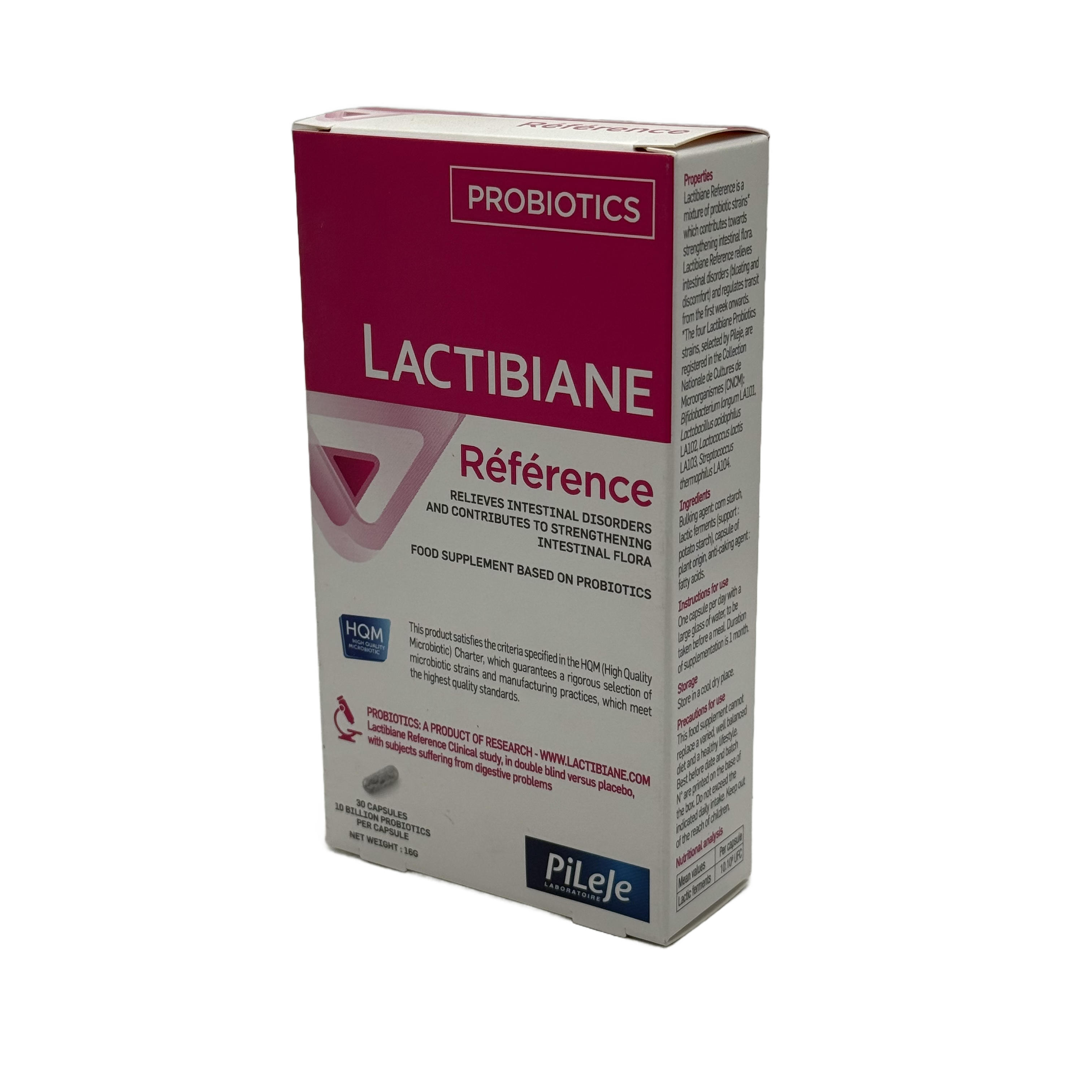 Lactibiane Reference 30 Capsules - لاكتيبيان ريفرنس 30 كبسولة