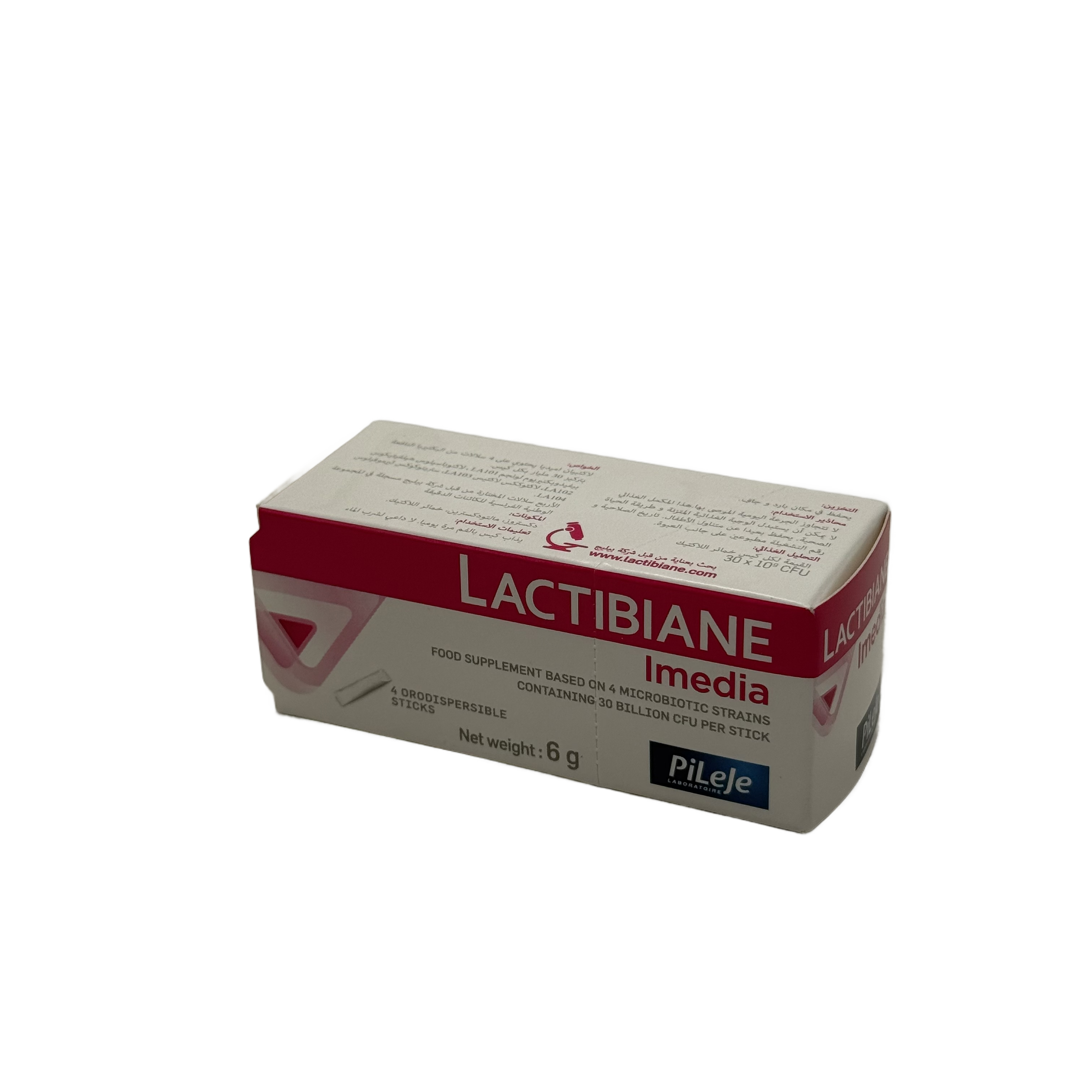 Lactibiane Imedia 4 Sticks - لاكتيبيان ايميديا 4 أعواد