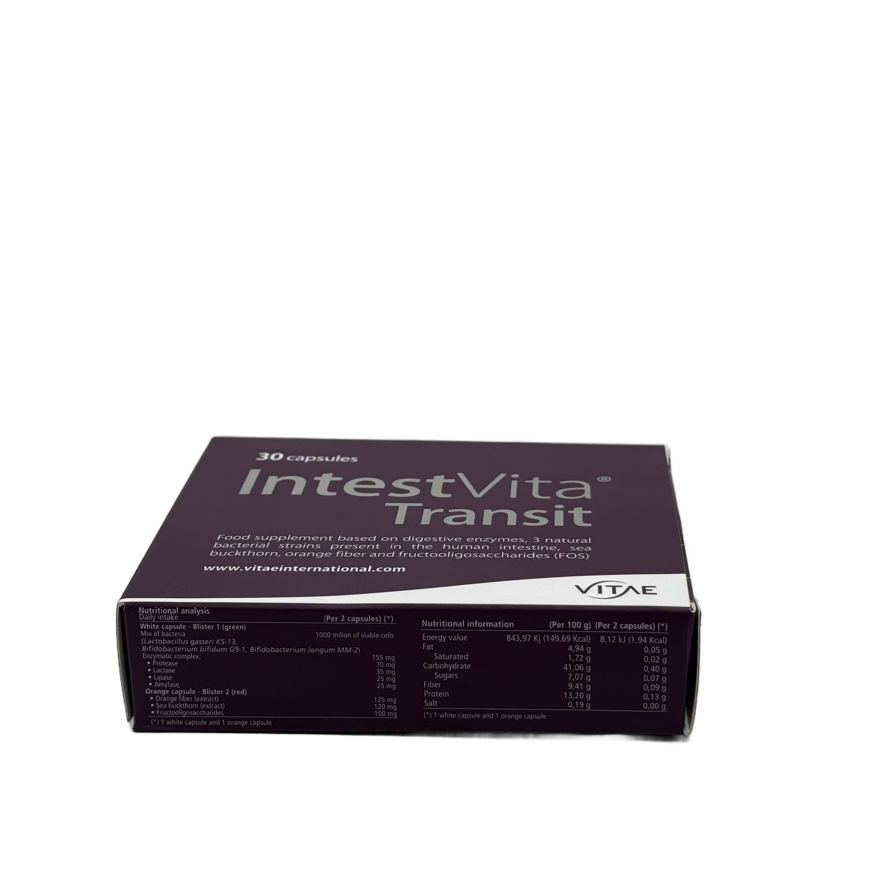 Intestvita Transit 30 Capsules - إنتستفيتا ترانزيت 30 كبسولة