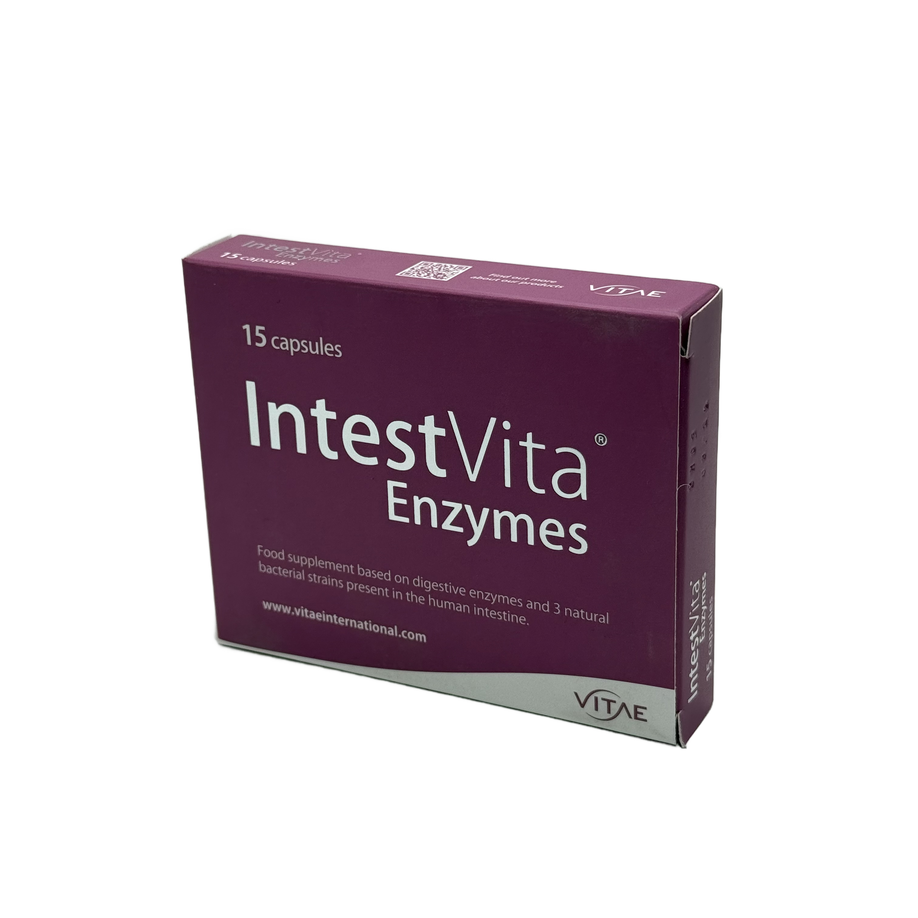 Intestvita Enzymes 15 Capsules - إنتستفيتا إنزيمات 15 كبسولة