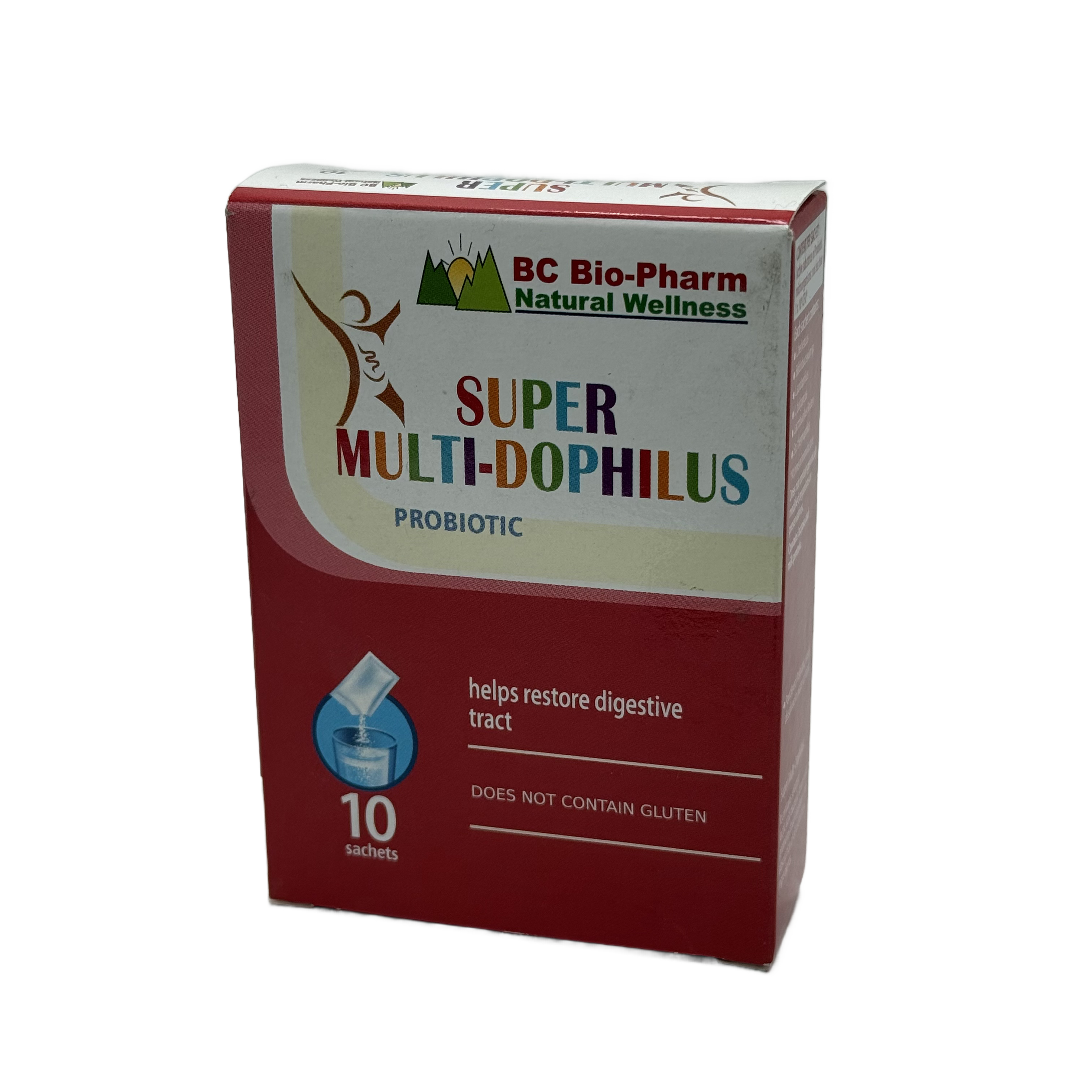 Bio-Pharm Super Multi-Dophilus Kids 10 Sachets - بيو فارم سوبر مالتي دوفيلوس كيدز 10 أكياس