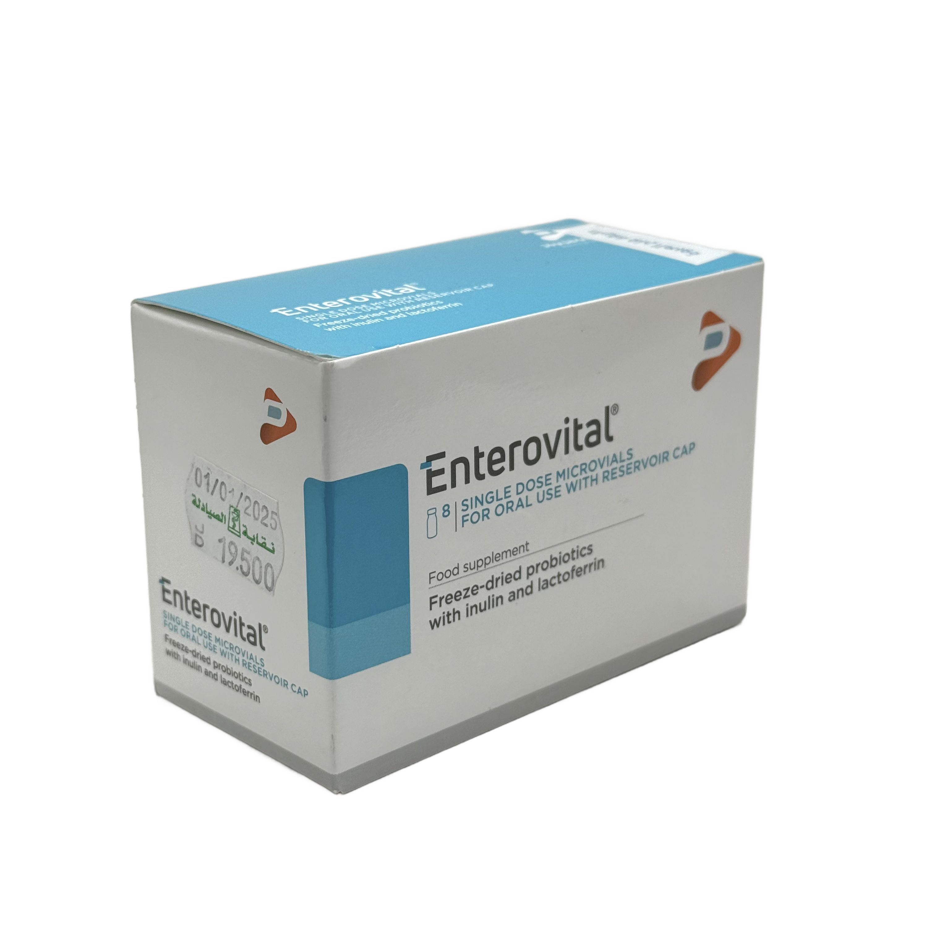 Enterovital Oral Vials 8 Vials - انترفيتال قوارير فموية 8 قوارير