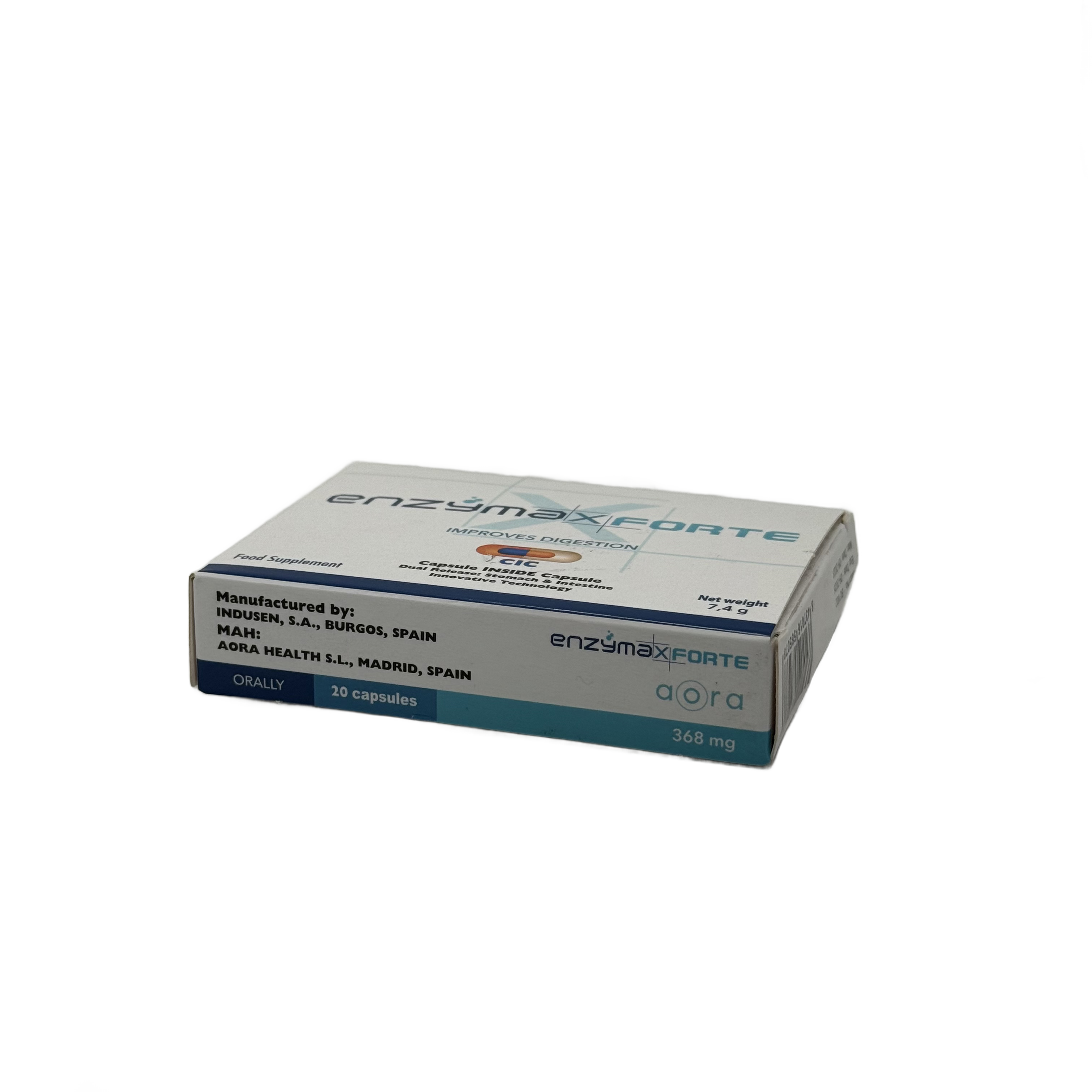 Enzymax Forte 20 Capsules - إنزيماكس فورت 20 كبسولة