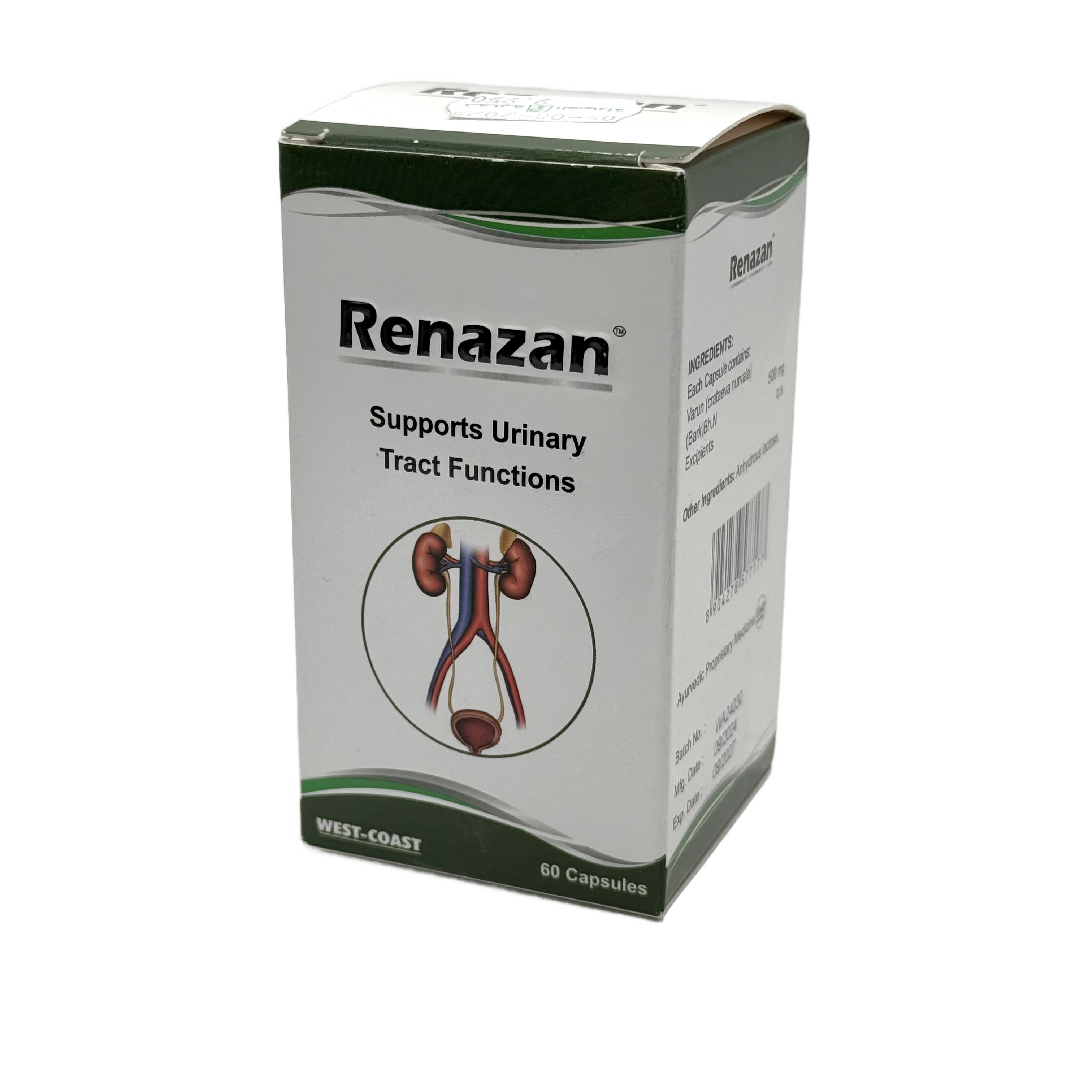 Renazan 60 Capsules - رينازان 60 كبسولة