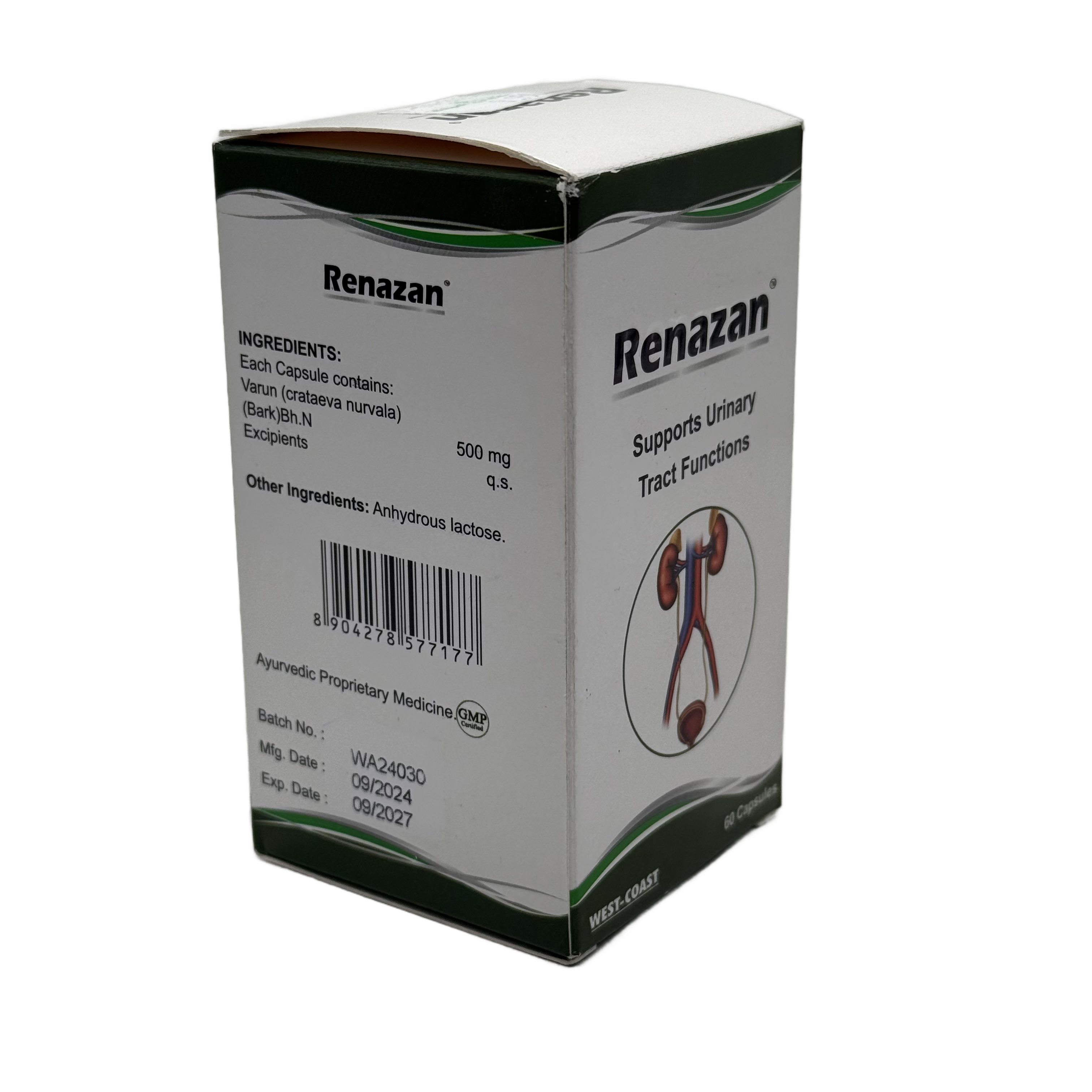 Renazan 60 Capsules - رينازان 60 كبسولة