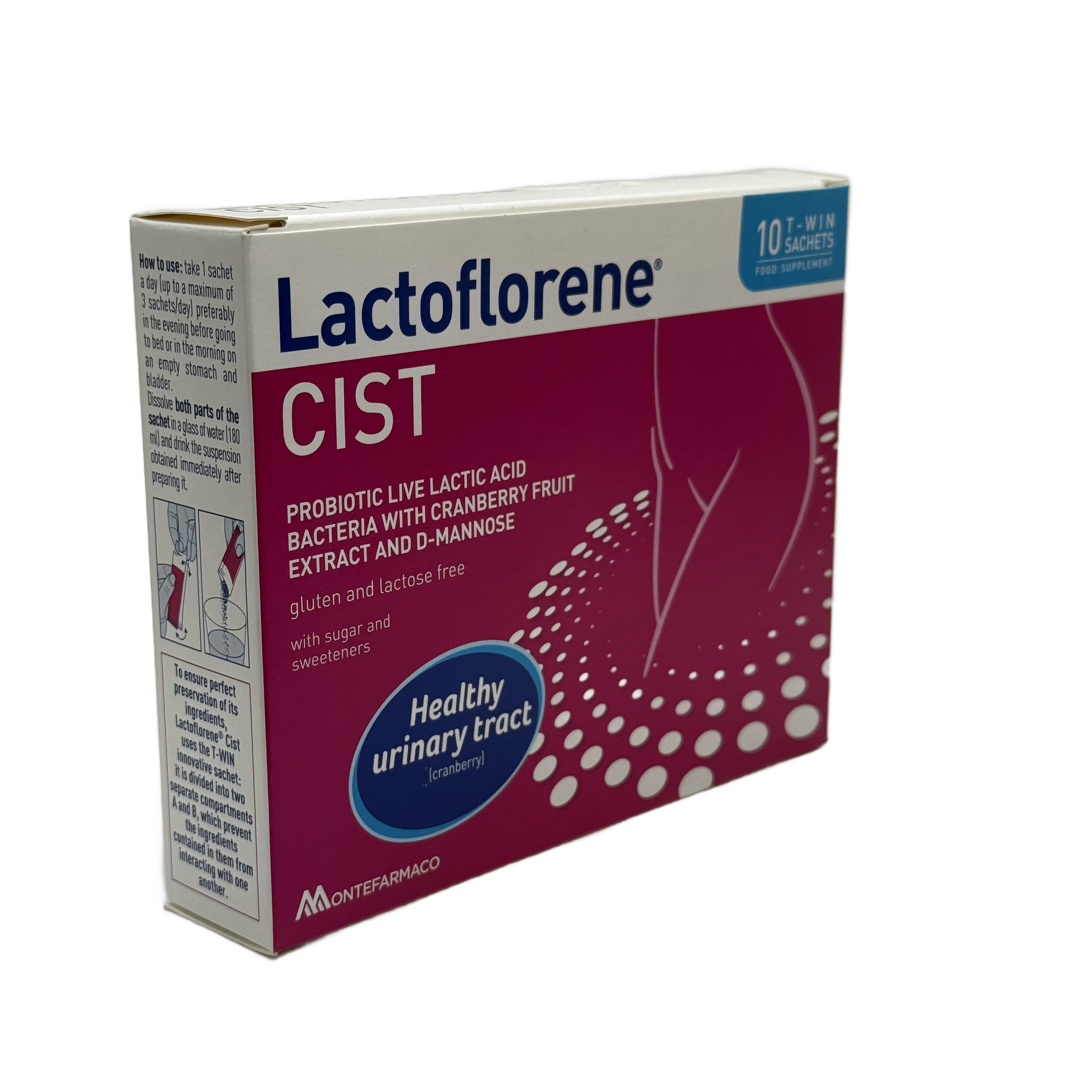 Lactoflorene Cist 10 Sachets - لاكتوفلورين سيست 10 أكياس