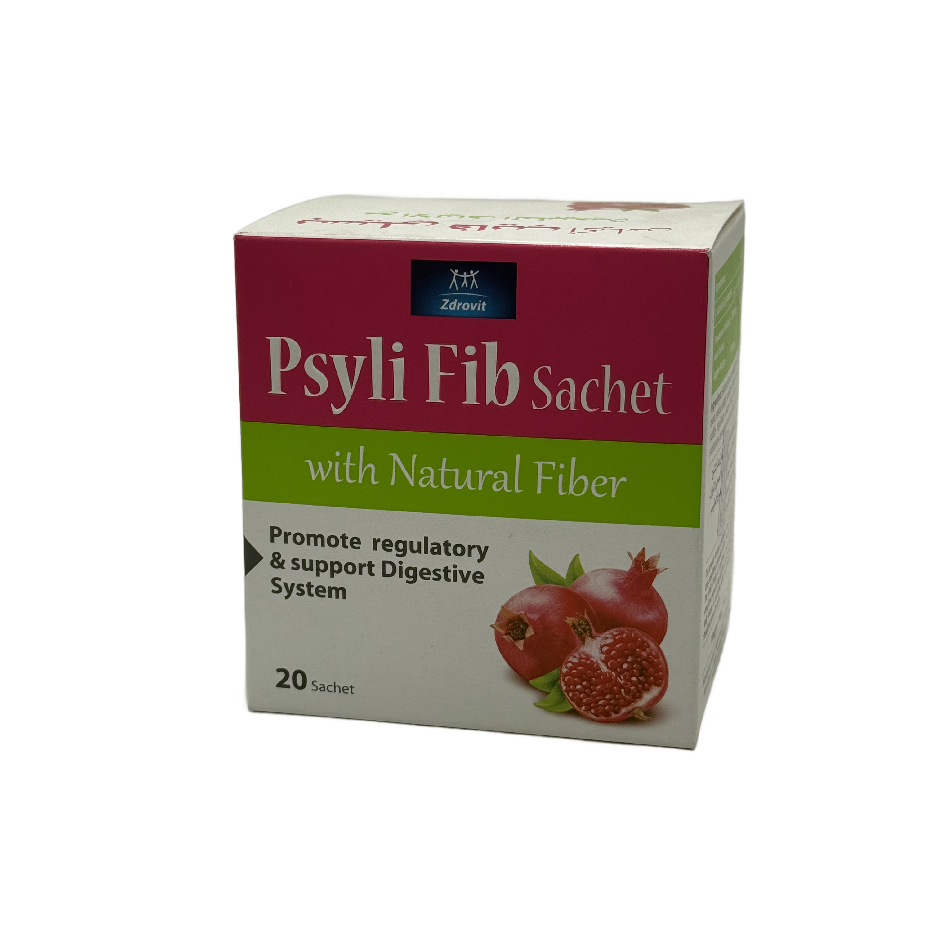 Psyli Fib Sachet 6.5 g 20 Sachets - بسيلي فايب أكياس 6.5 غ 20 كيس