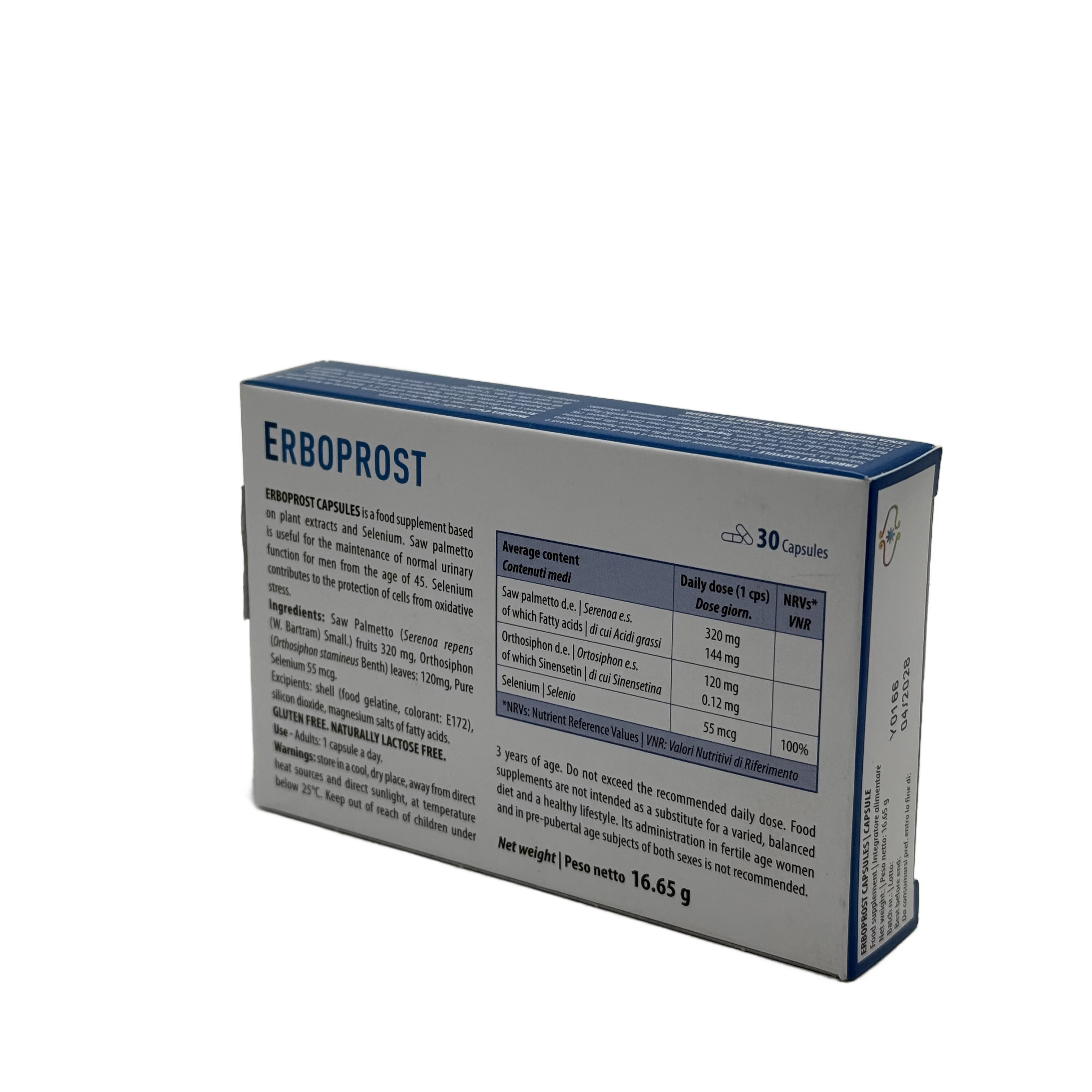 ERBOPROST 30 Capsules - ايربو بروست 30 كبسولة