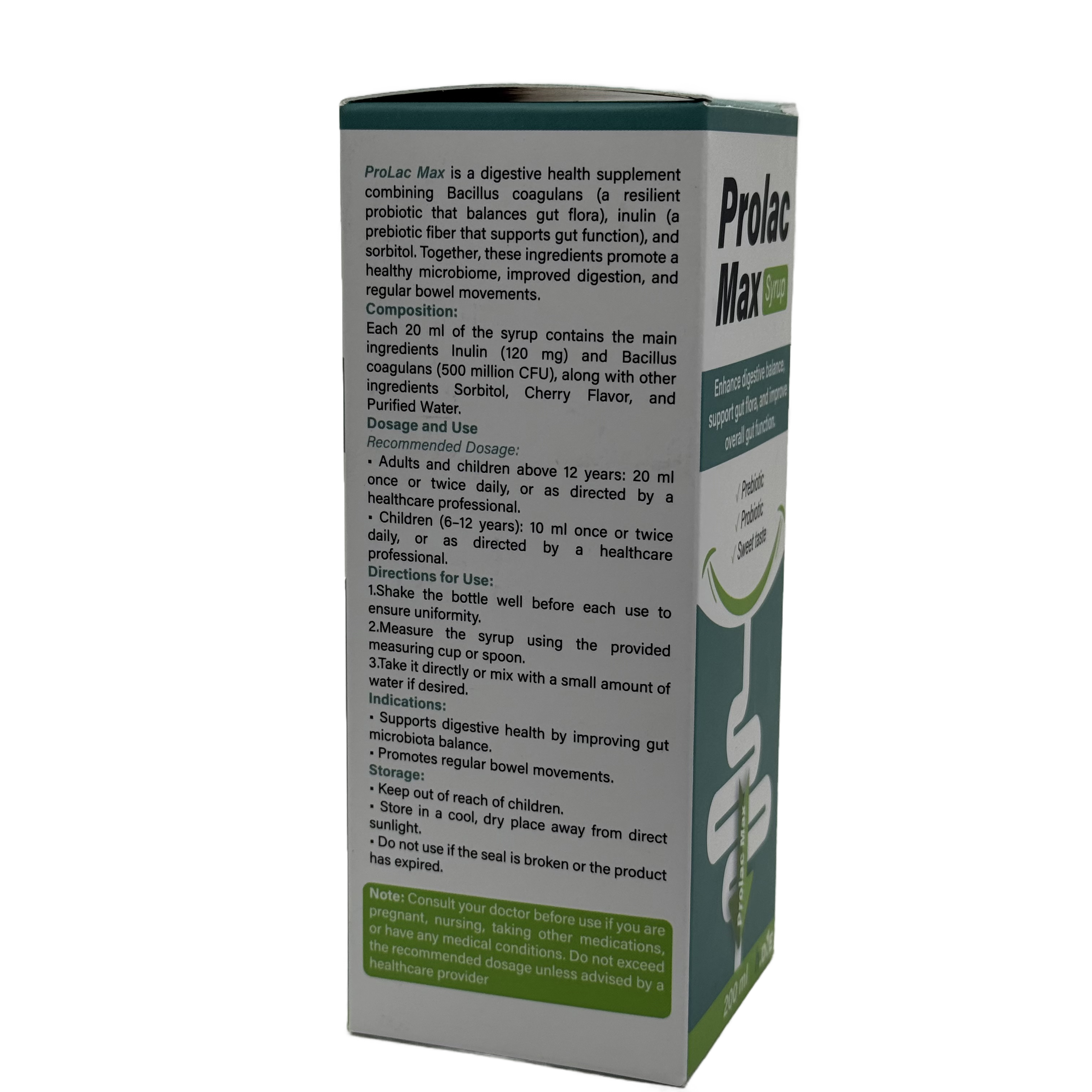 Prolac Max Syrup 200 ml - برولاك ماكس شراب 200 مل
