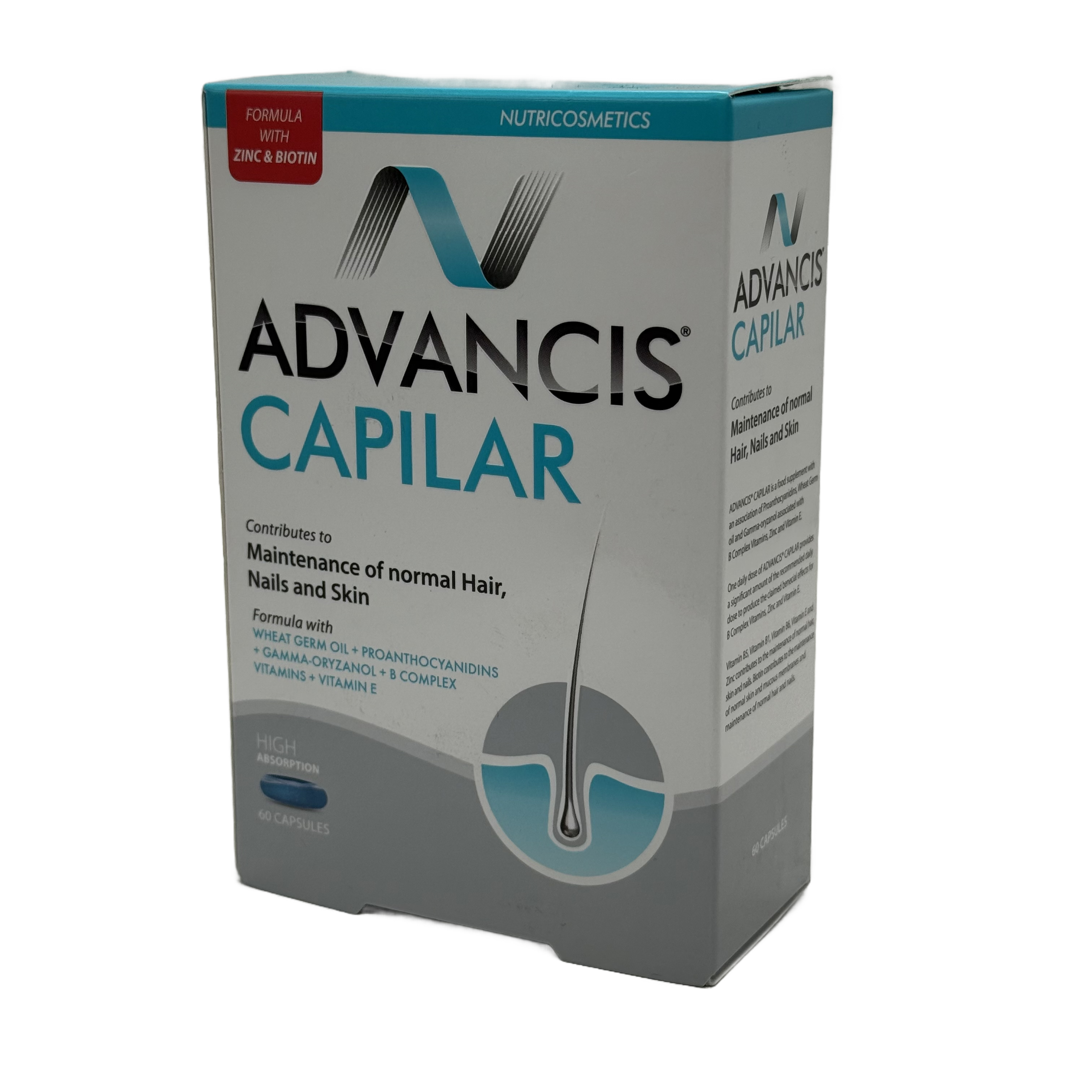 Advancis Capilar 60 Capsules - أدفانسيس كابيلار 60 كبسولة