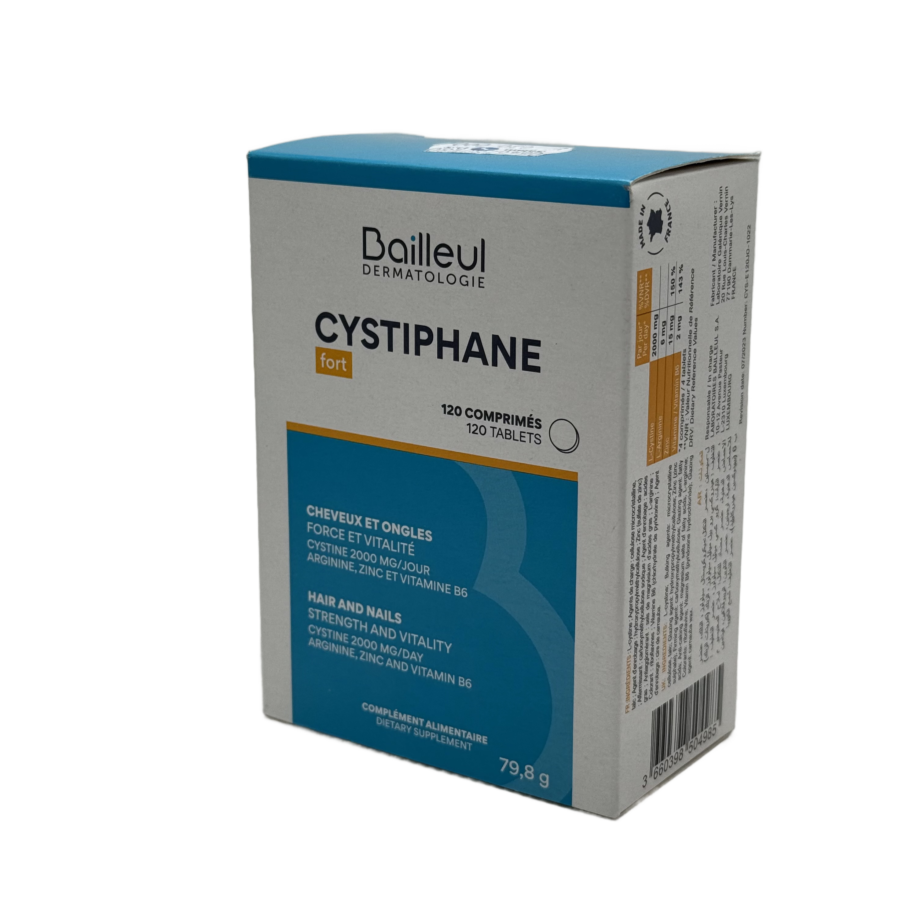 Bailleul Cystiphane Fort 120 Tablets - بايويل سيستيفان فورت 120 قرص