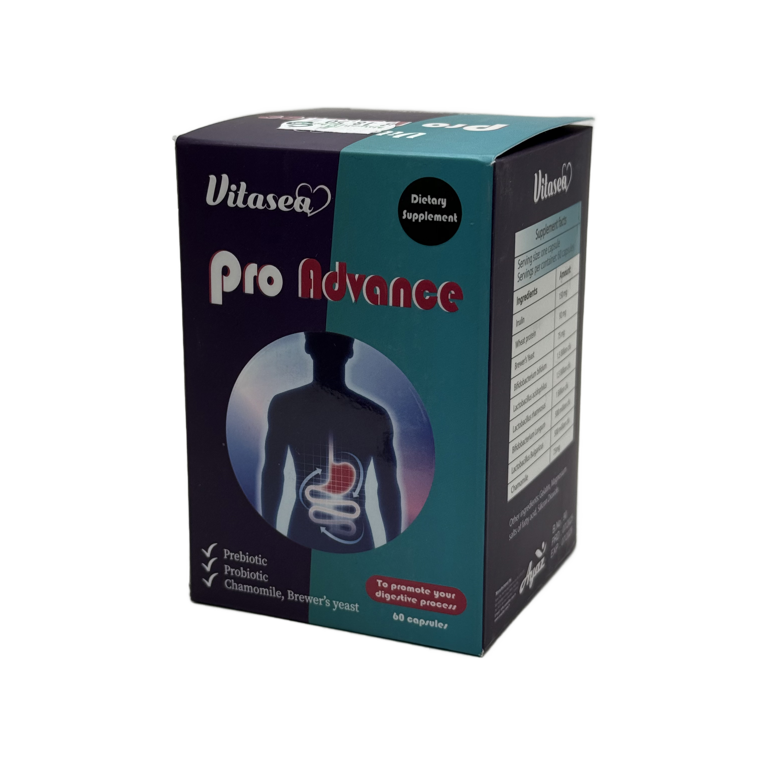 Vitasea Pro Advance 60 Capsules - فيتاسيا برو أدفانس 60 كبسولة