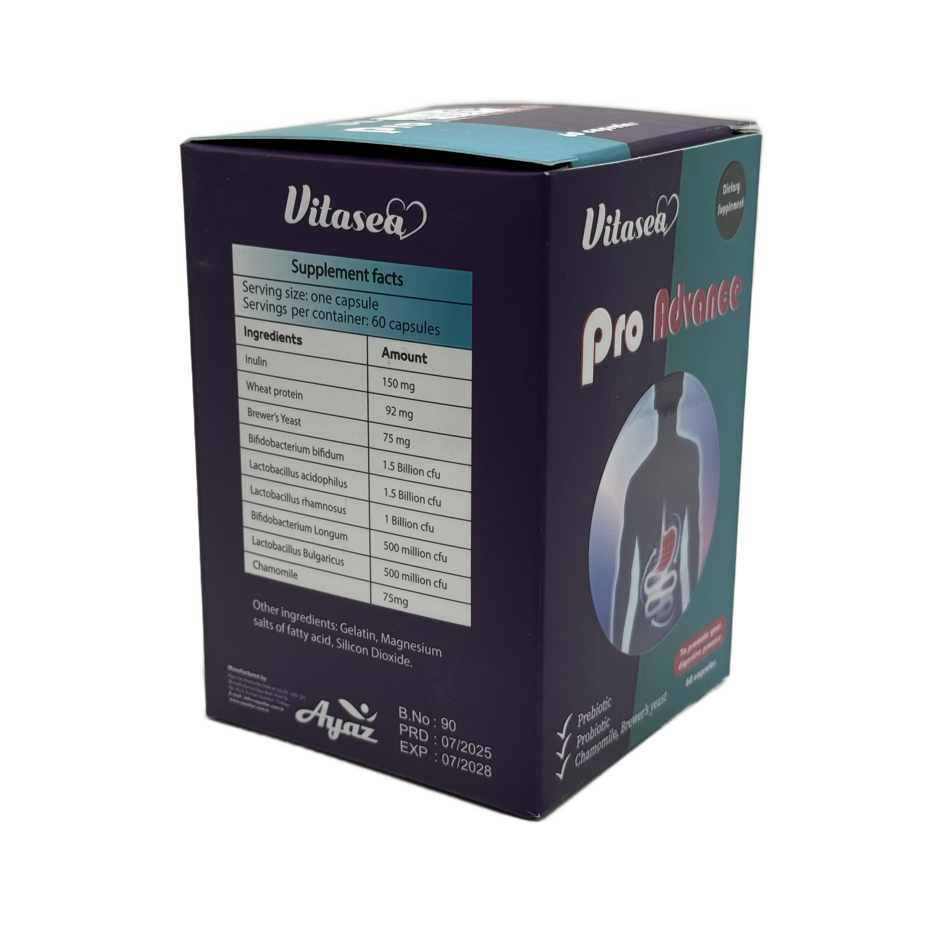 Vitasea Pro Advance 60 Capsules - فيتاسيا برو أدفانس 60 كبسولة