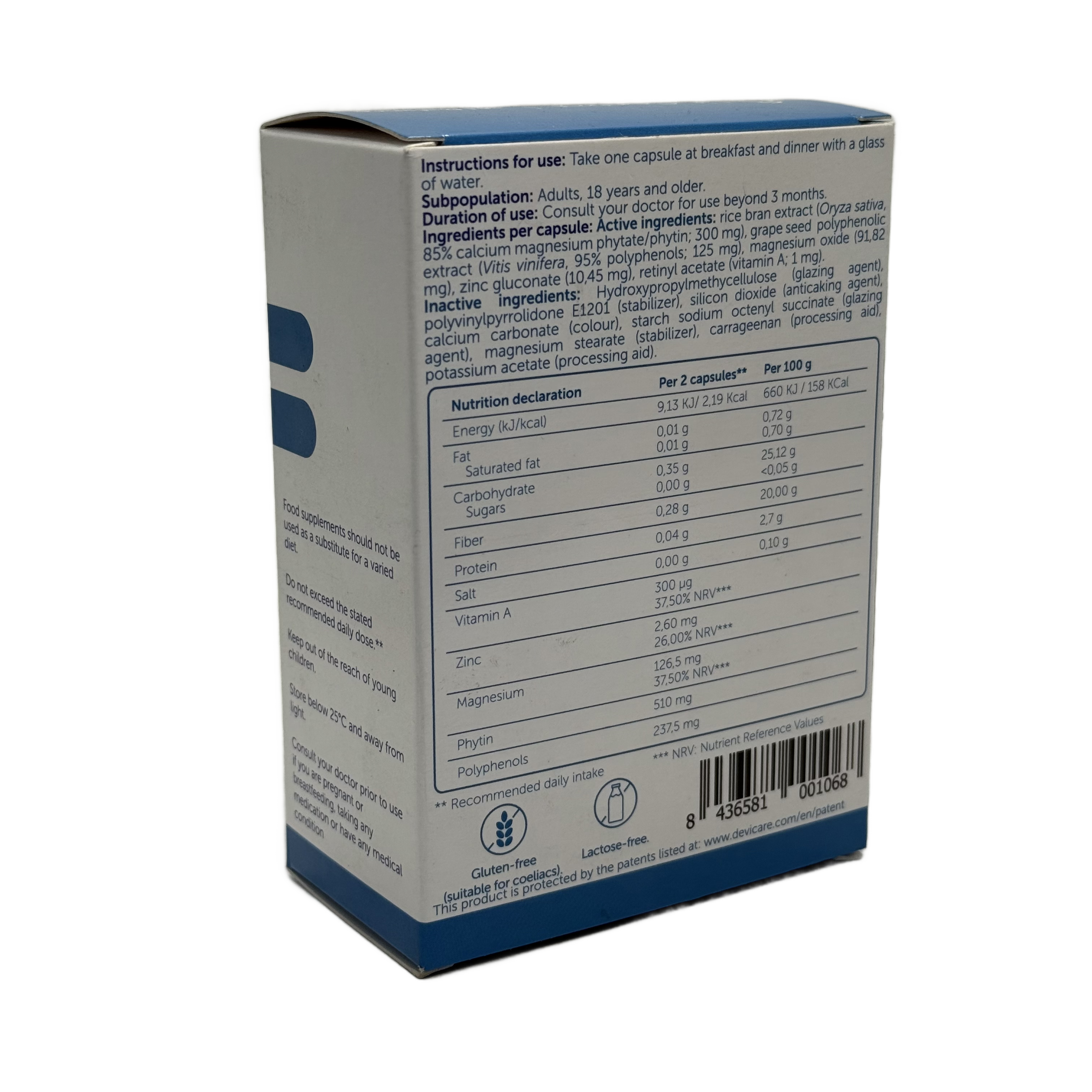 Lit-Control PH Balance 60 Capsules - ليت كنترول توازن الحموضة 60 كبسولة