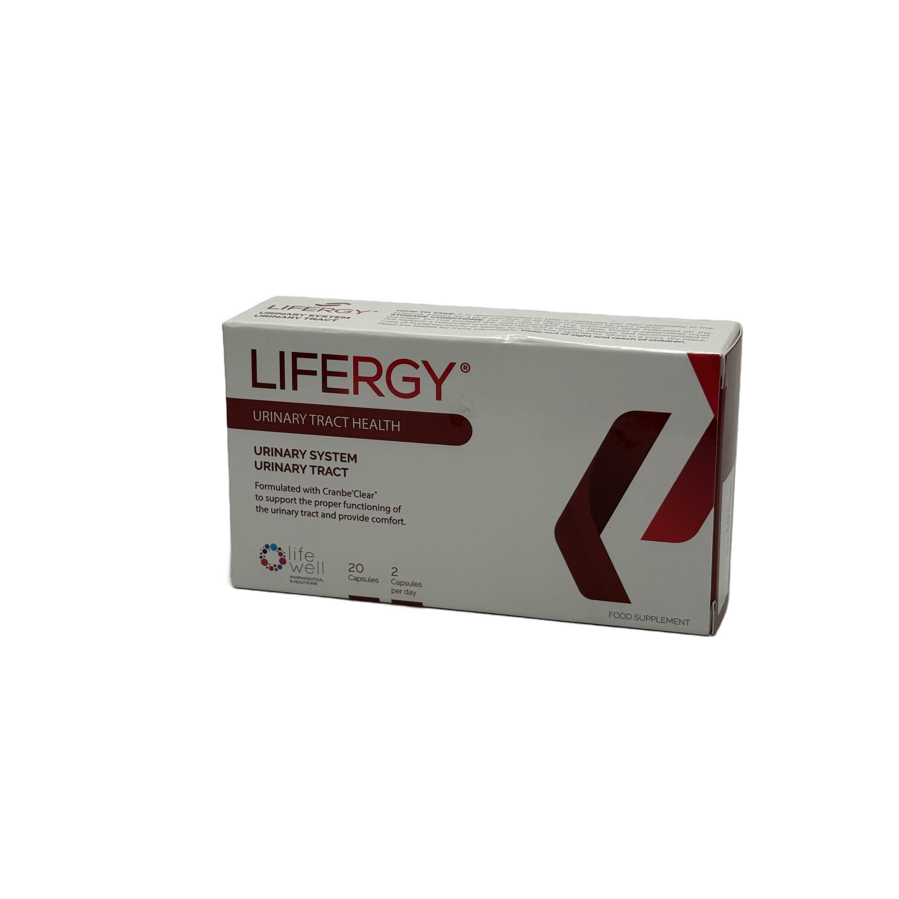 Lifergy UTI 20 Capsules - لايفرجي يو تي آي 20 كبسولة