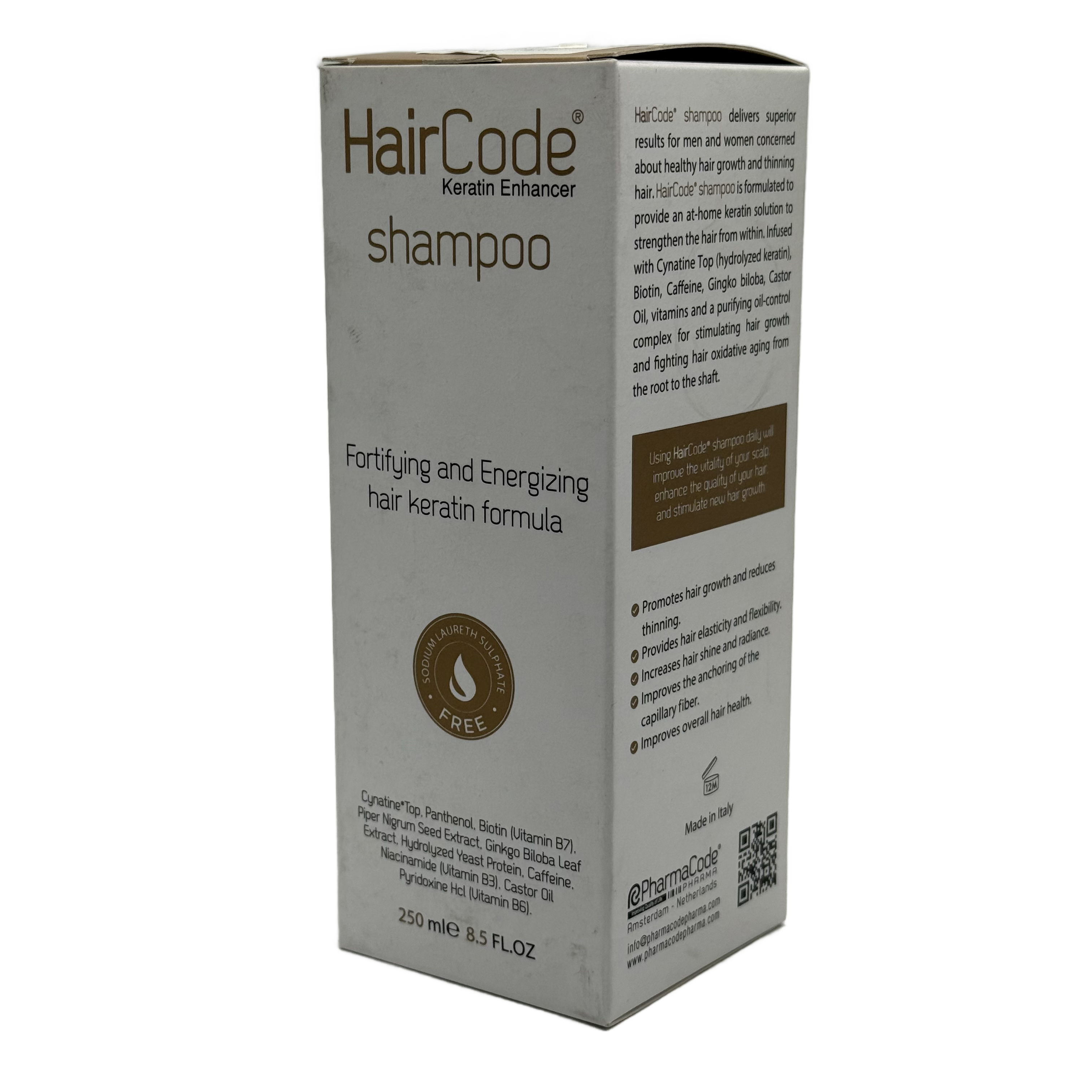 HairCode Shampoo 250ml - هير كود شامبو 250 مل