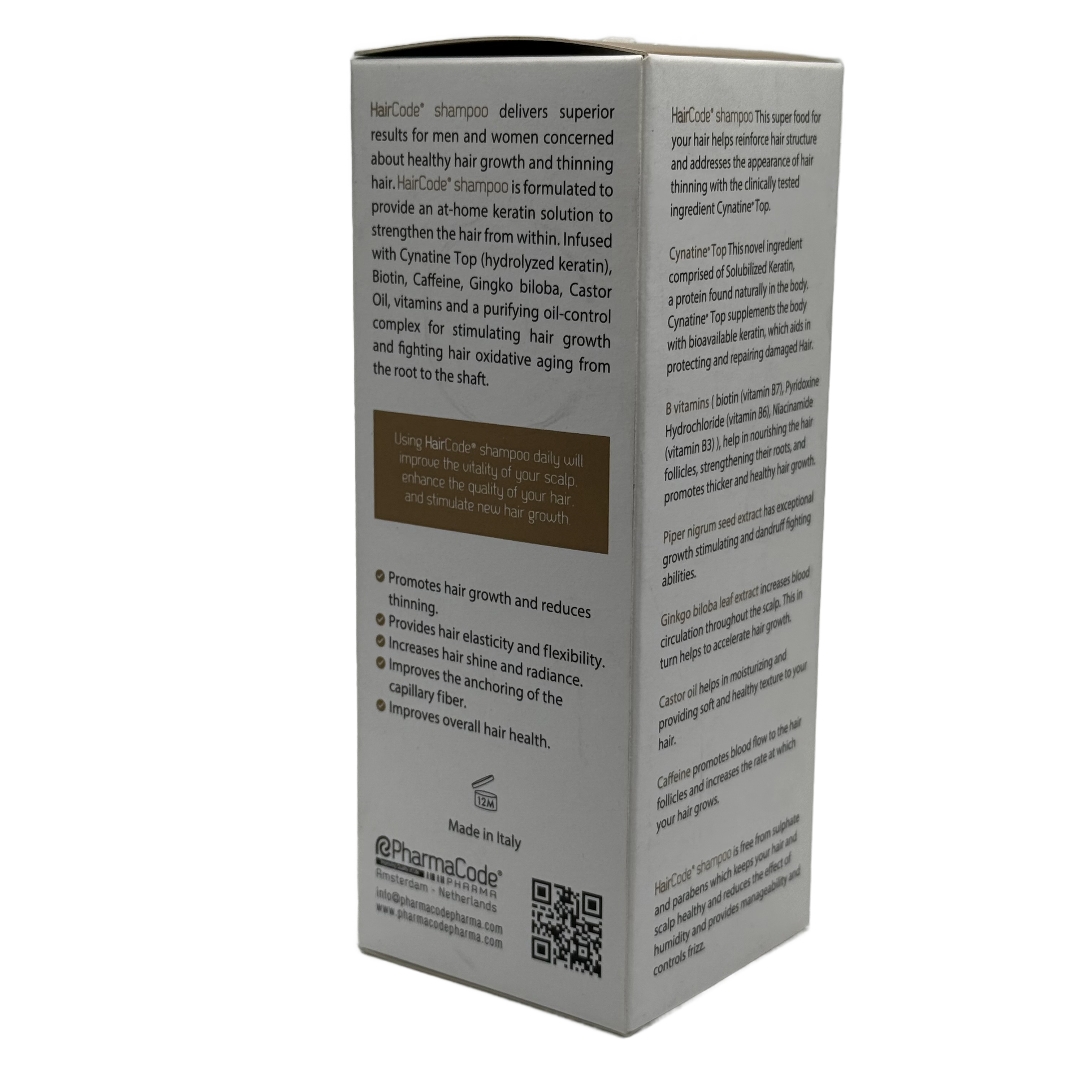 HairCode Shampoo 250ml - هير كود شامبو 250 مل