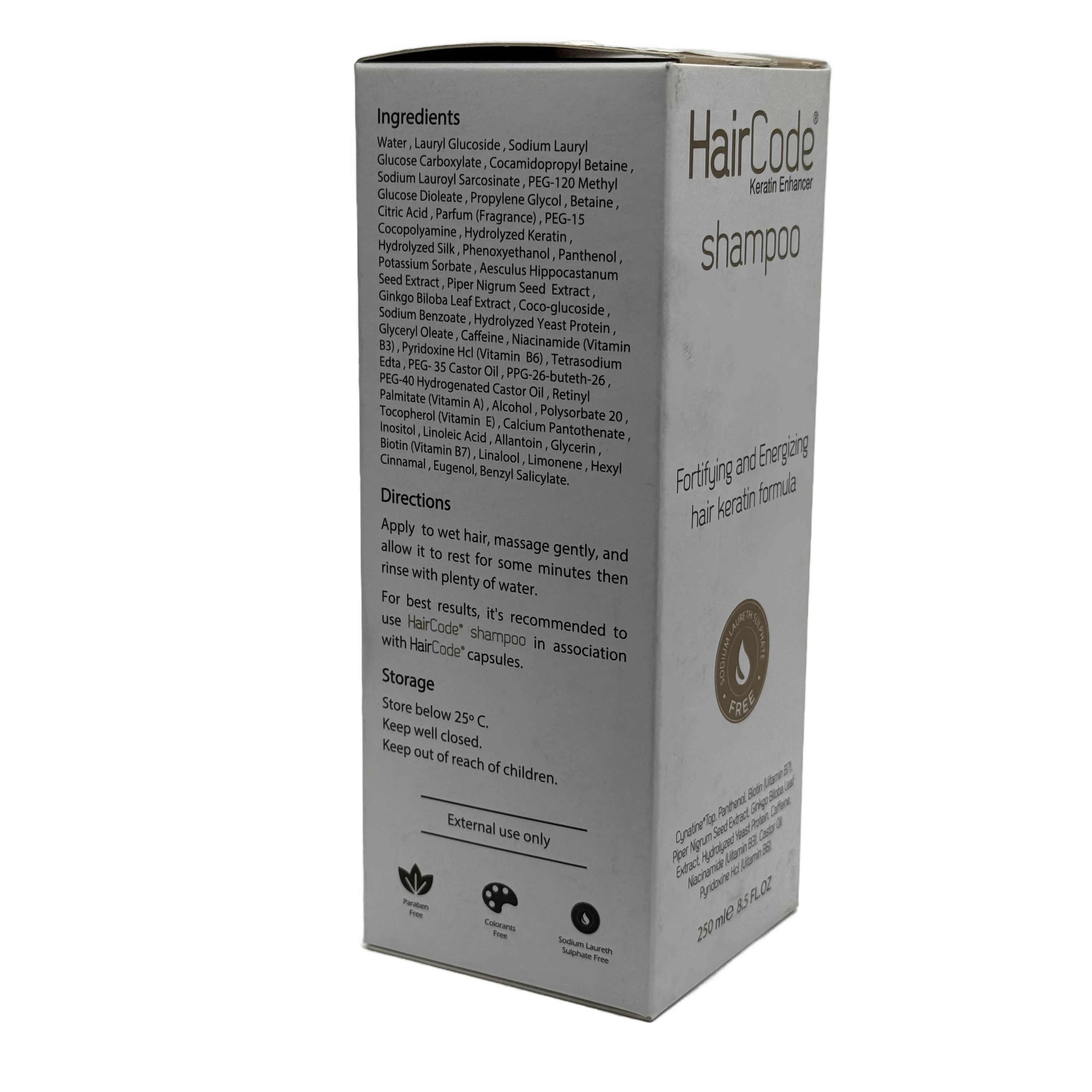 HairCode Shampoo 250ml - هير كود شامبو 250 مل