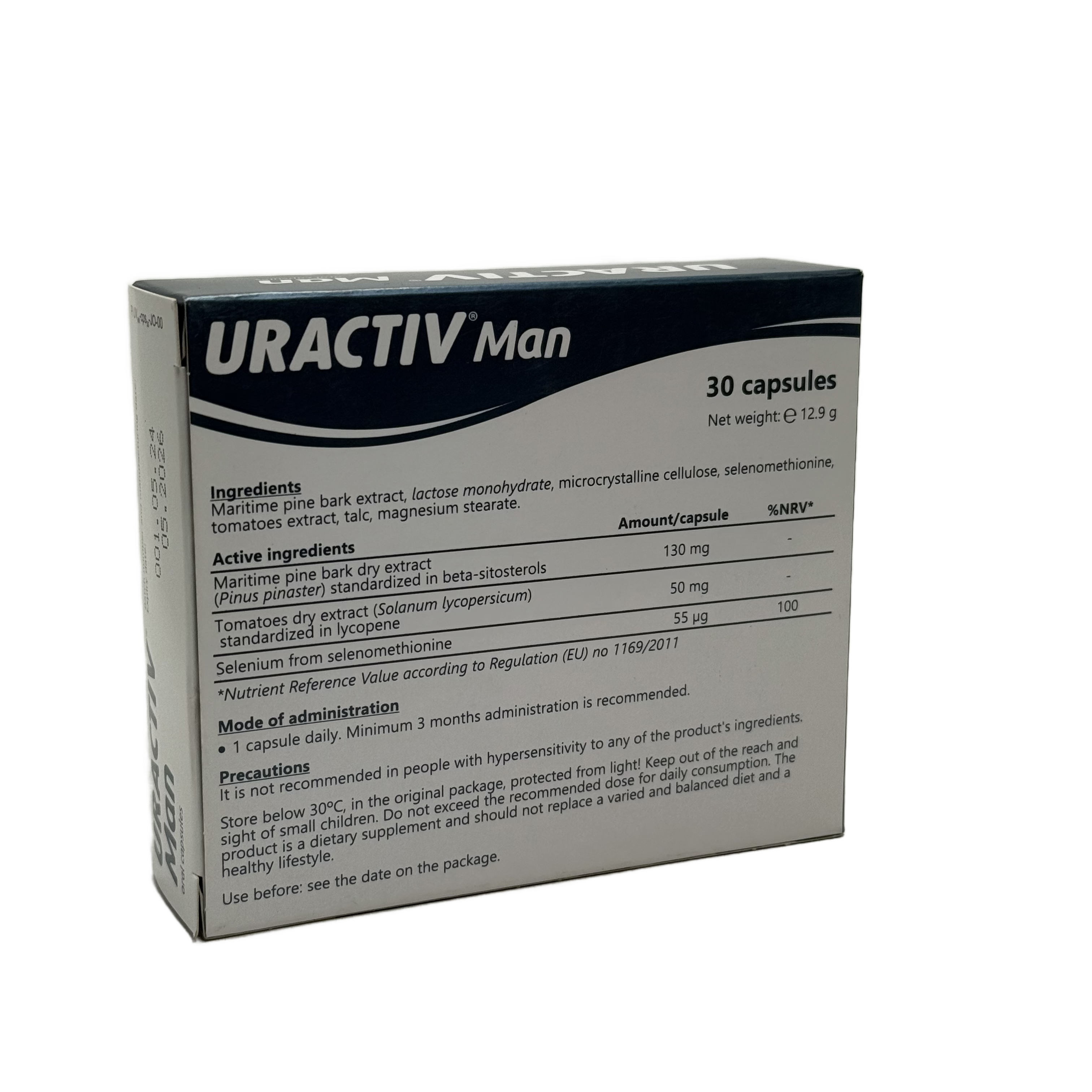 Uractiv Man 30 Capsules - يوراكتف مان 30 كبسولة