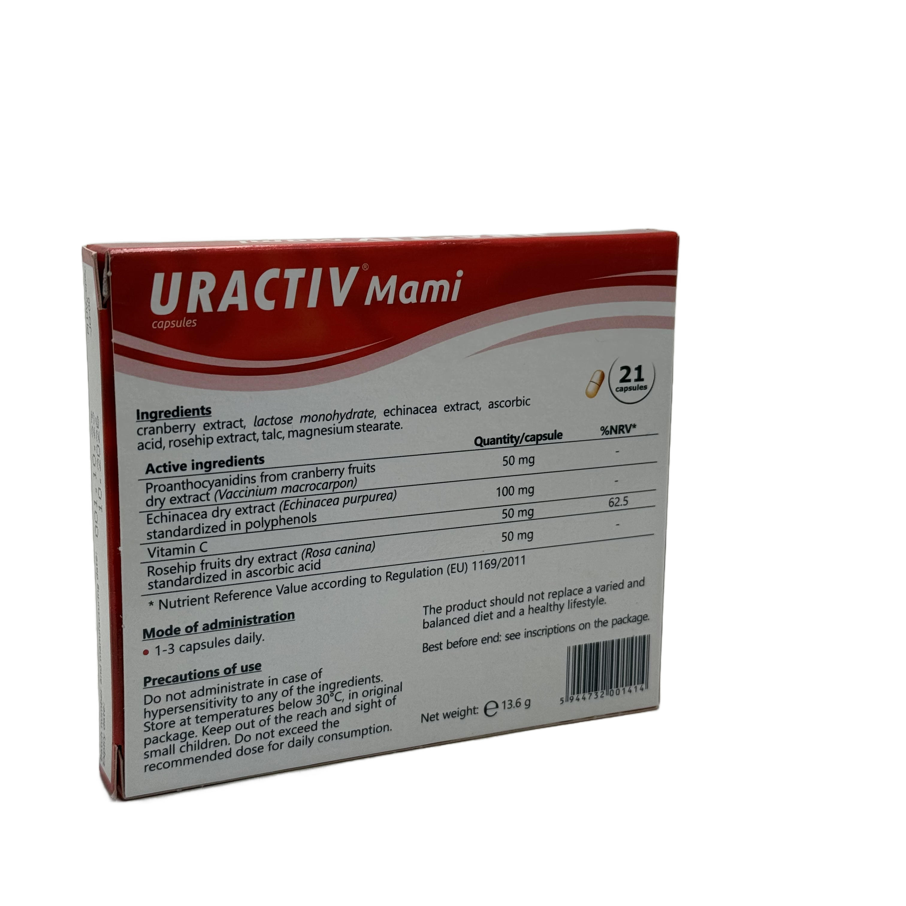 Uractiv Mami 21 Capsules - يوراكتف مامي 21 كبسولة