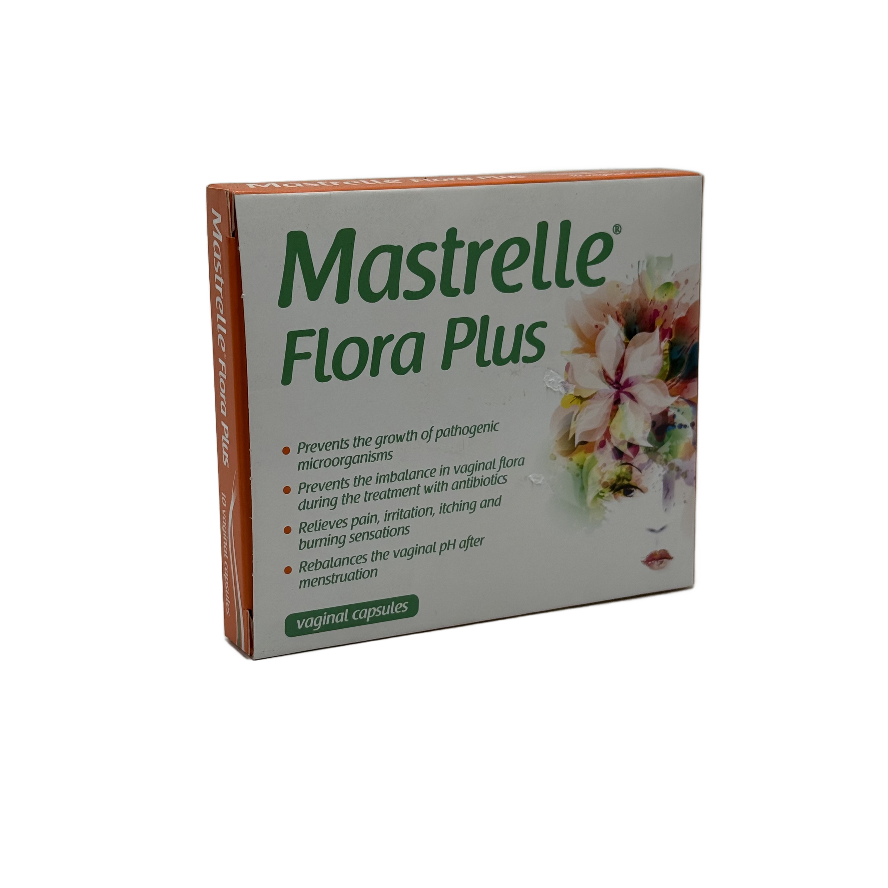 Mastrelle Flora Plus Vaginal Capsules 10 Capsules - ماستريلي فلورا بلس كبسولات مهبلية 10 كبسولات