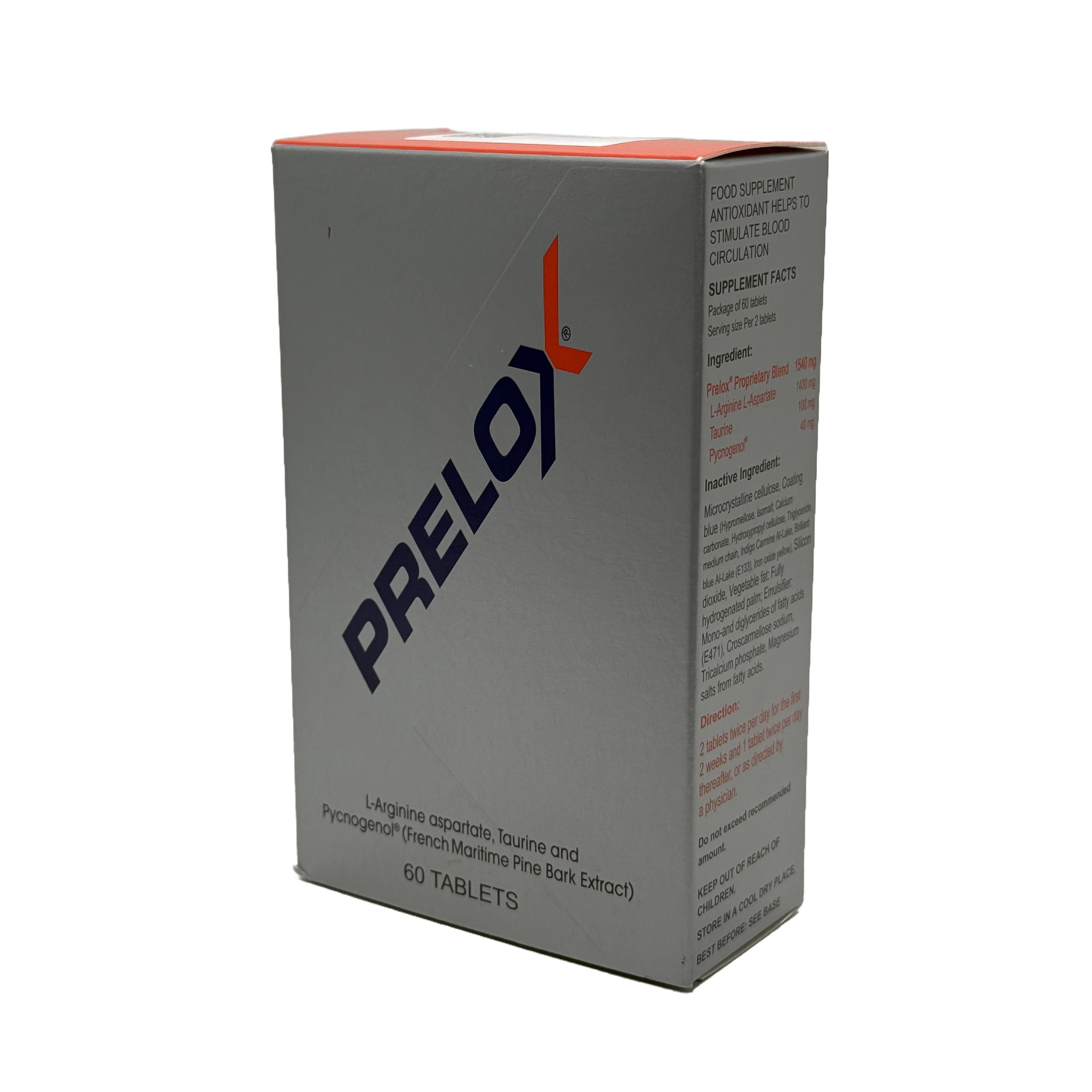 Prelox Dietary Supplement For Men 60 Tablets - بريلوكس مكمل غذائي للرجال 60 قرص
