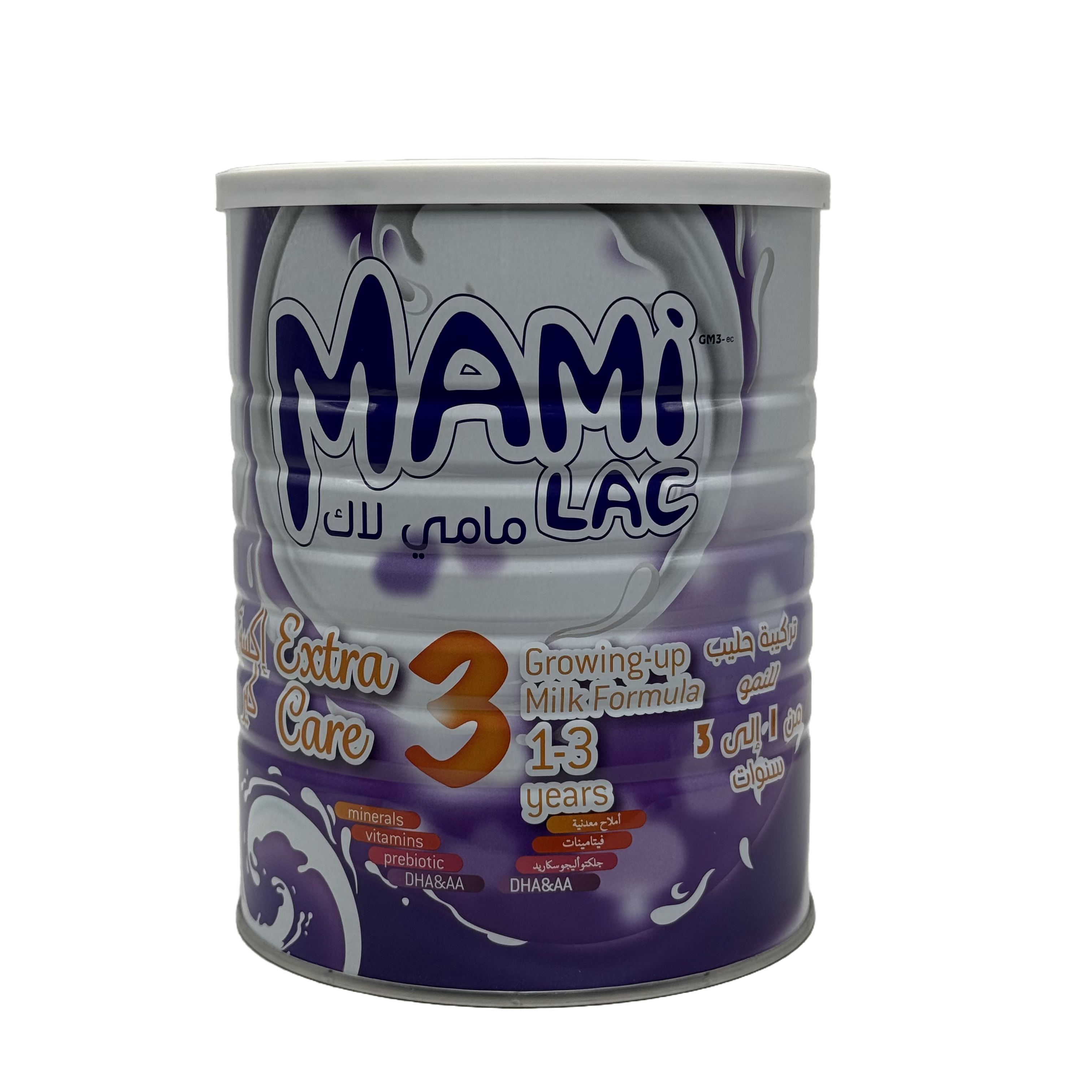 Mami Lac 3 Extra Care Growing Up Milk 900g - مامي لاك 3 إكسترا كير حليب النمو 900 غرام