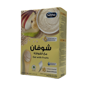 Sahha Oat with Fruits Infant Cereal 250g - سحة سيريال الشوفان مع الفواكه للأطفال 250 غرام