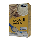 Sahha Wheat with Milk Infant Cereal 250g - سحة سيريال القمح مع الحليب للأطفال 250 غرام