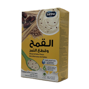 Sahha Wheat & Dates Pieces Infant Cereal 250g - سحة سيريال القمح مع قطع التمر للأطفال 250 غرام