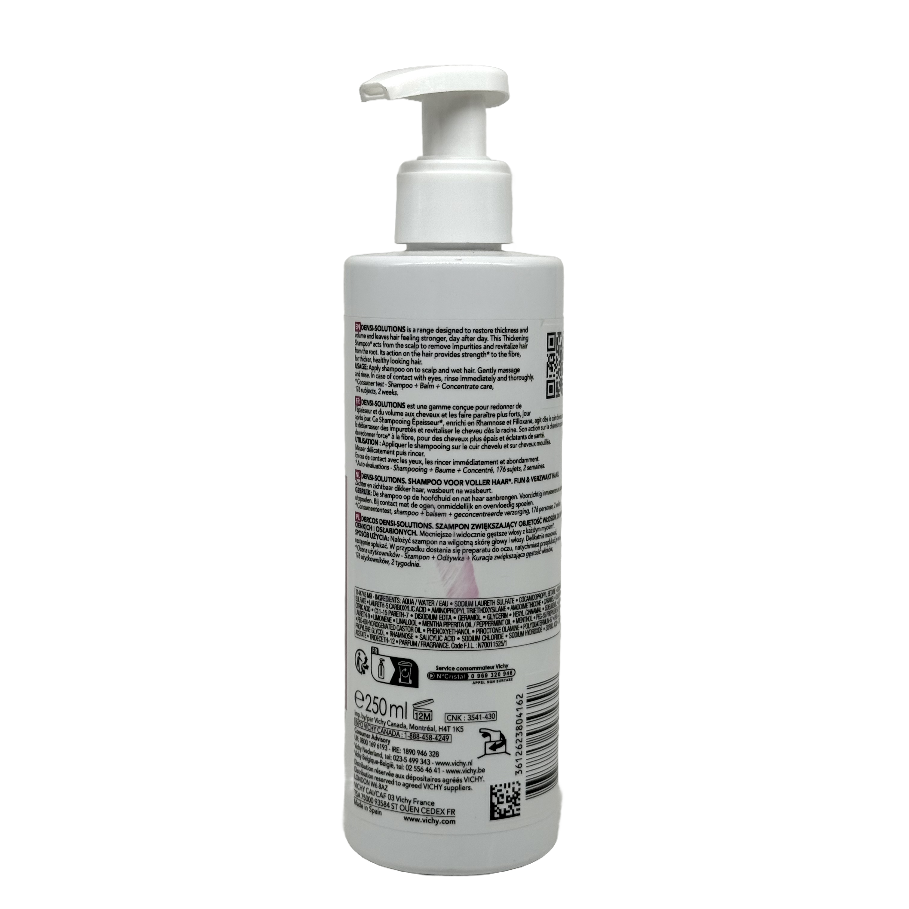 VICHY Dercos Densi-Solutions Thickening Shampoo 250ml - فيشي ديركوس دينسي سوليوشن شامبو مكثف 250 مل